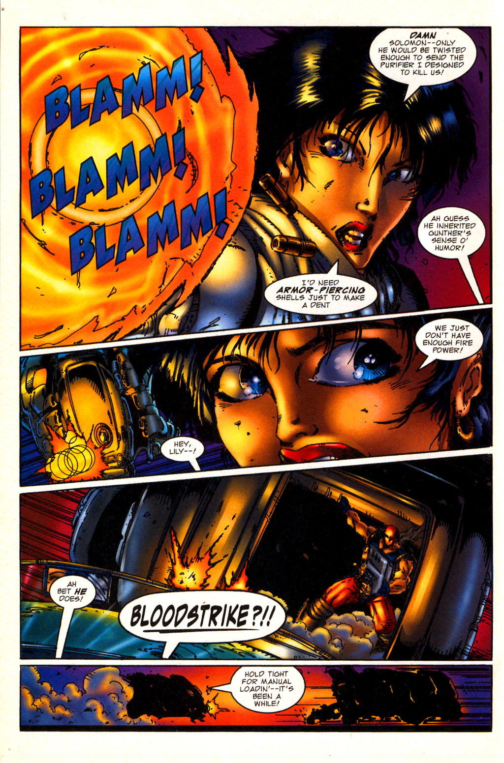 Read online Bloodstrike: Assassin comic -  Issue #1 - 18