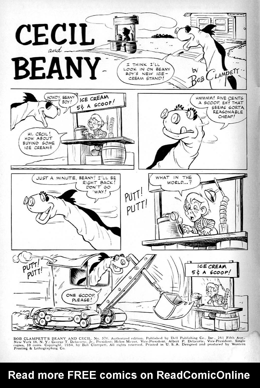 Read online Four Color Comics comic -  Issue #570 - 2