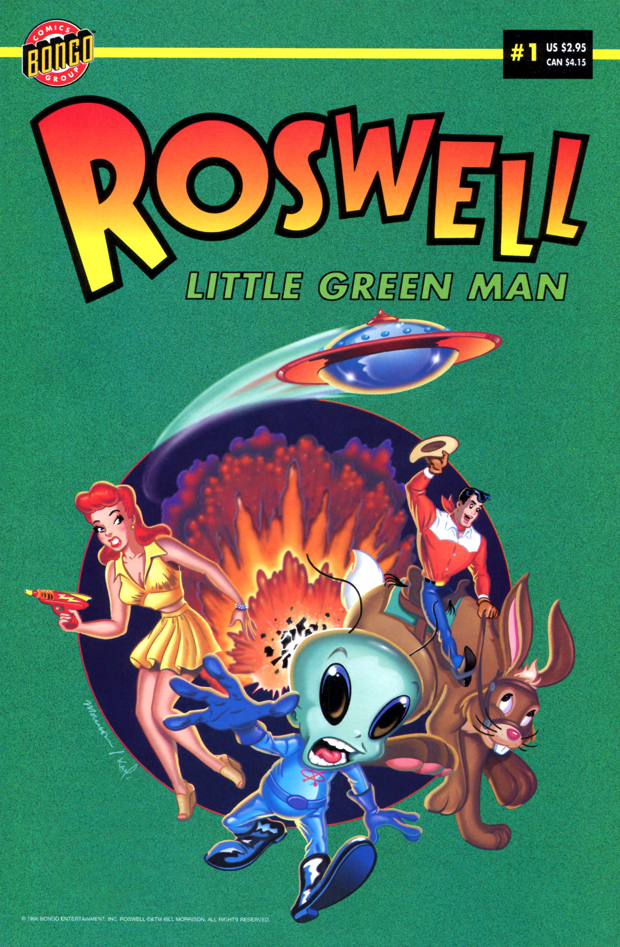 Read online Roswell: Little Green Man comic -  Issue #1 - 1