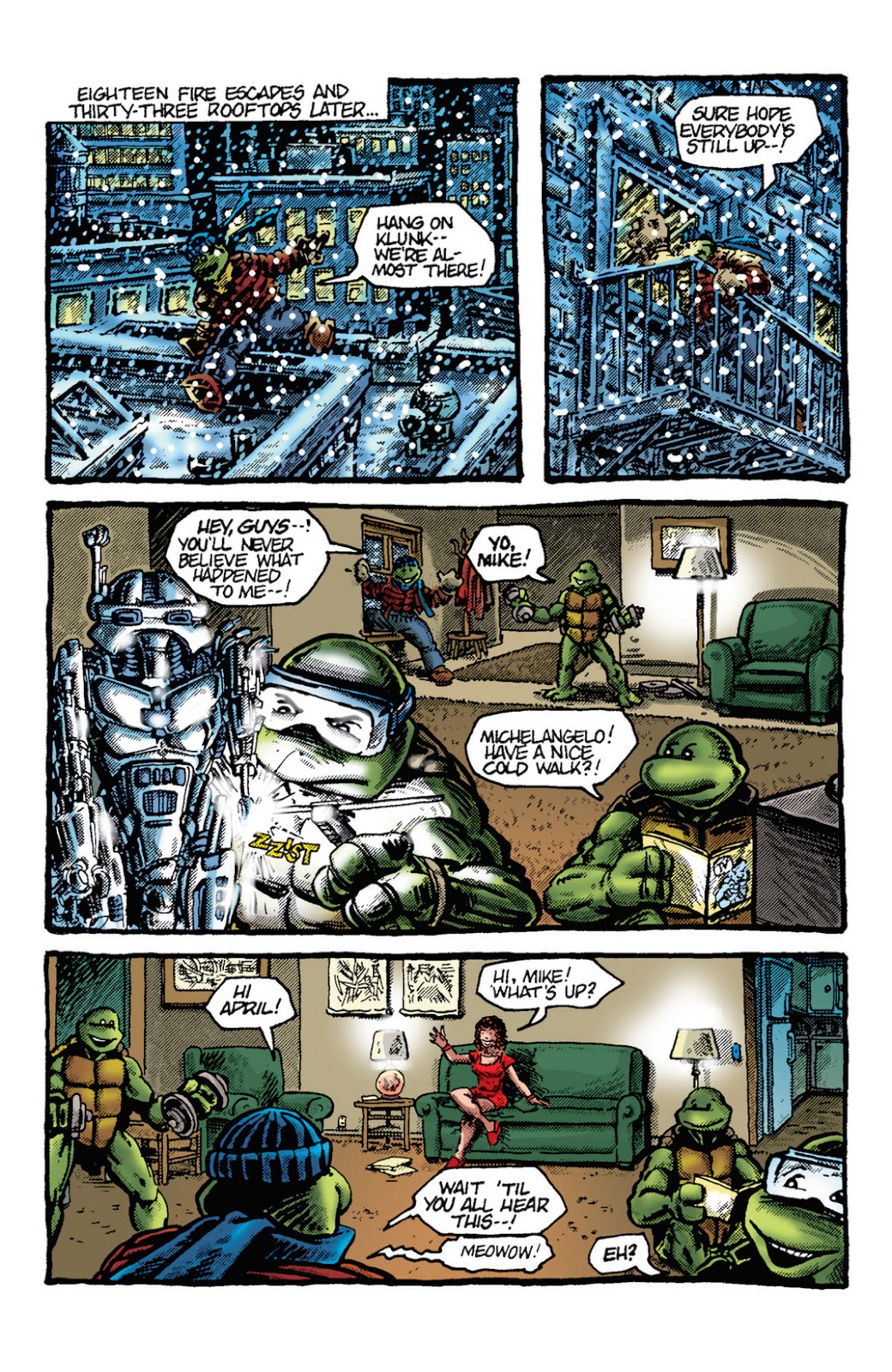 Teenage Mutant Ninja Turtles Color Classics: Michaelangelo Micro-Series issue Full - Page 29