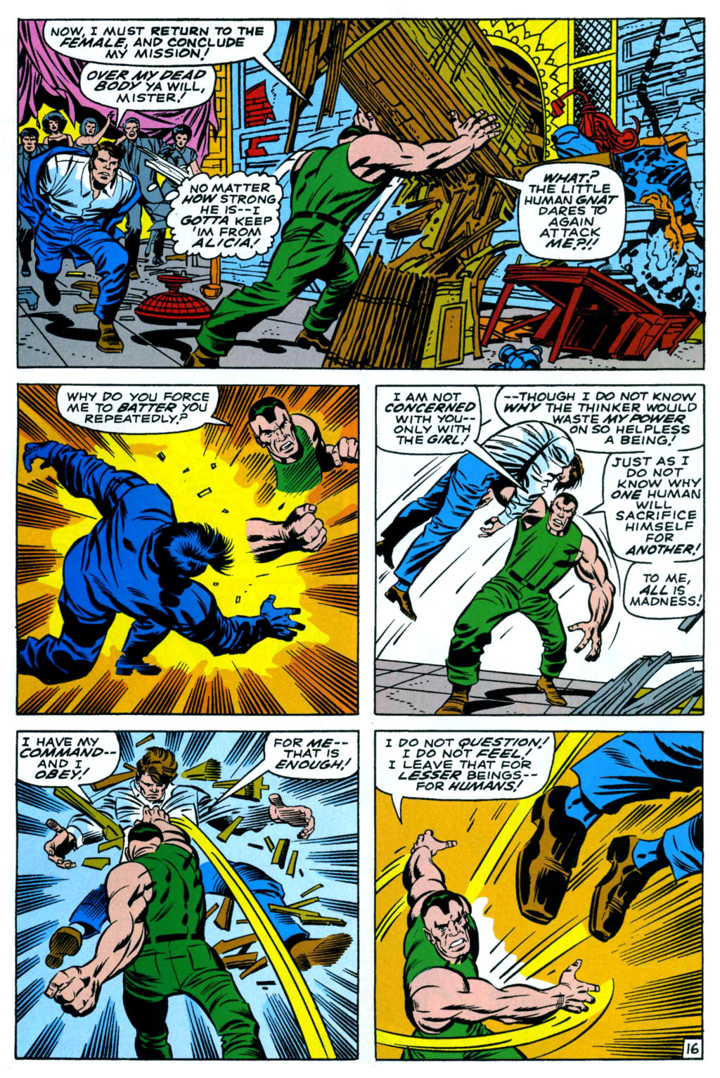 Read online Stan Lee Meets the Thing comic -  Issue # Full - 41