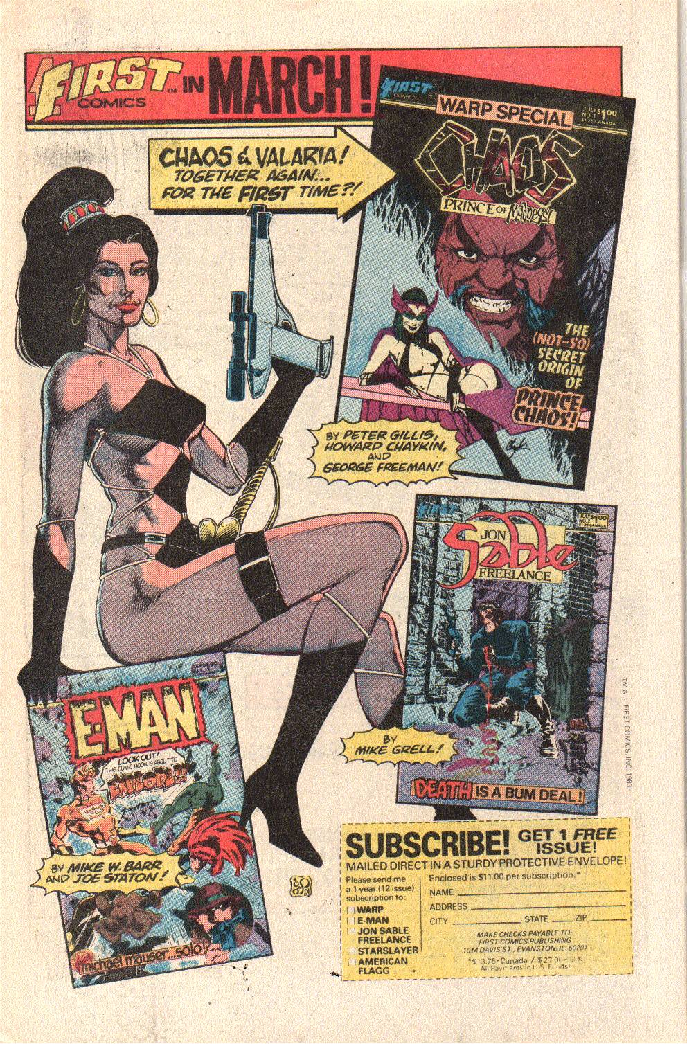 Read online Jon Sable, Freelance comic -  Issue #1 - 33