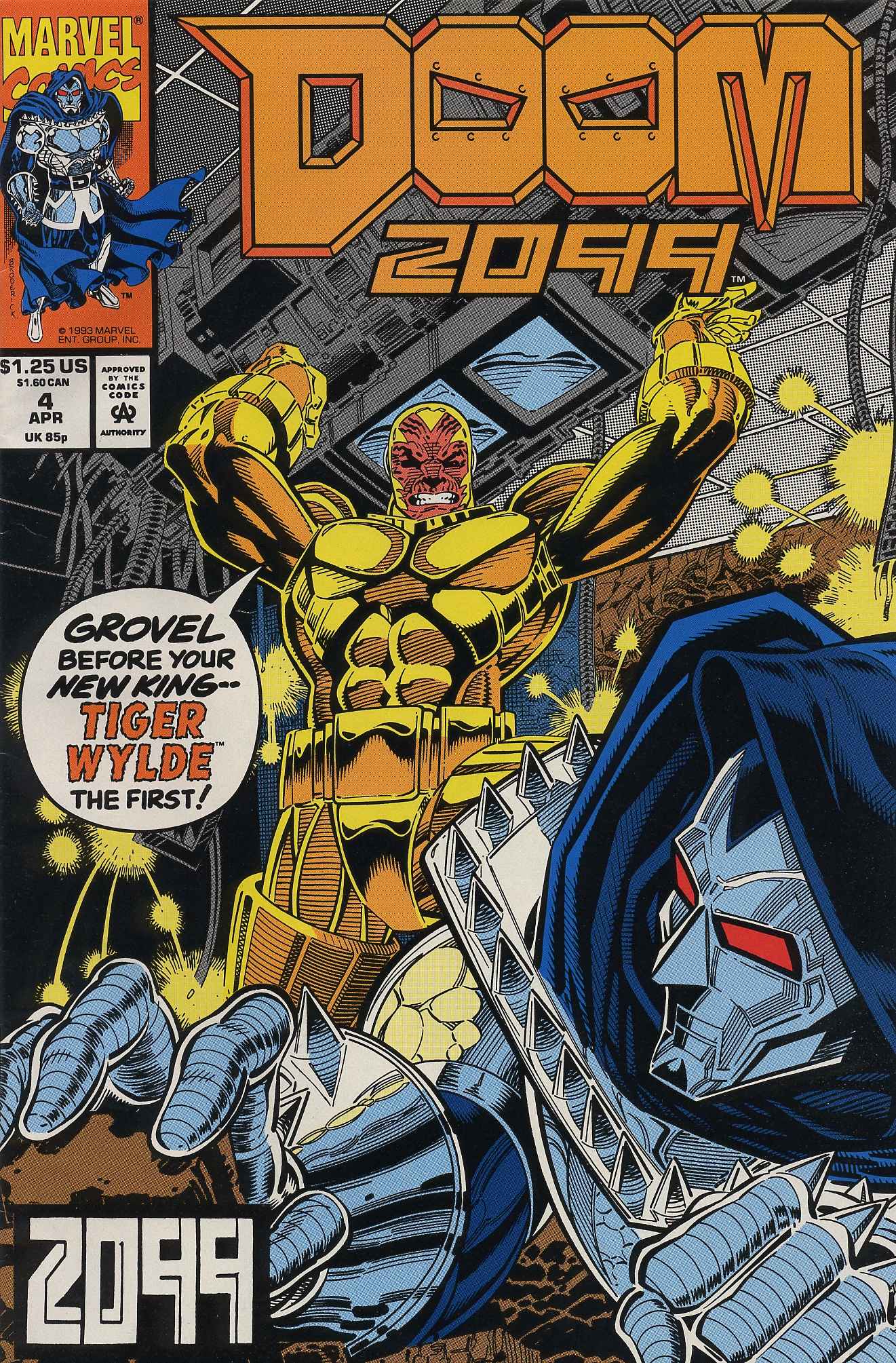 Read online Doom 2099 comic -  Issue #4 - 1