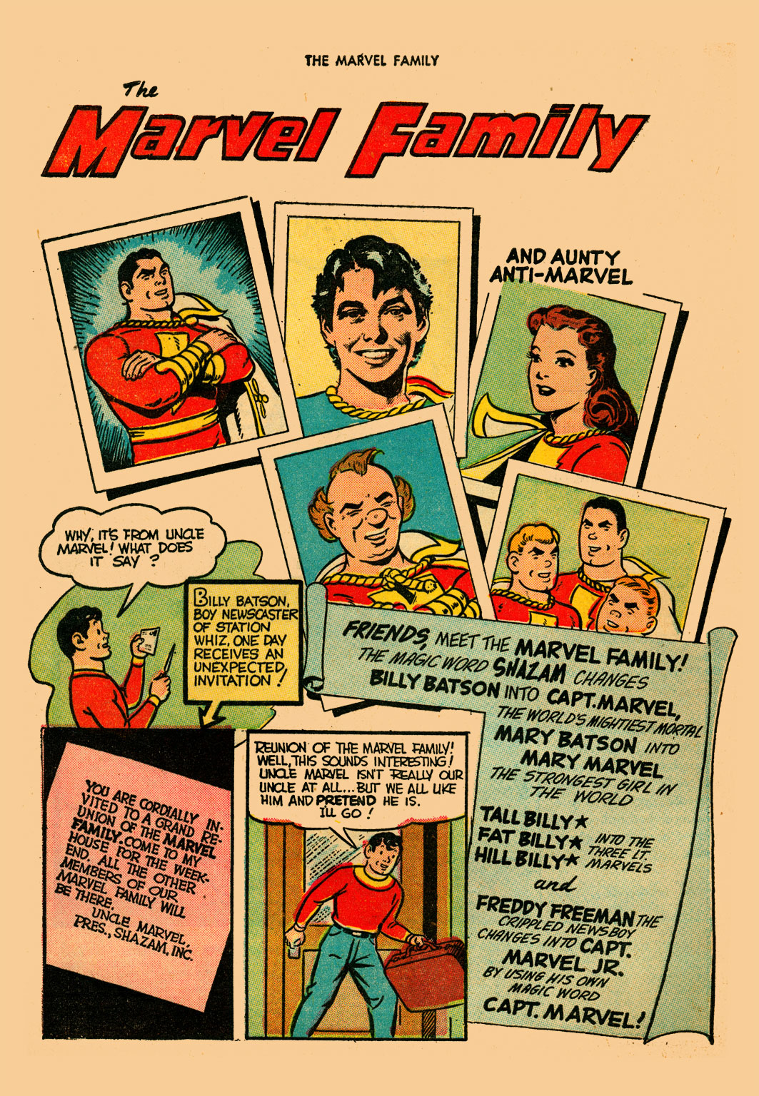 Read online The Marvel Family comic -  Issue #2 - 4
