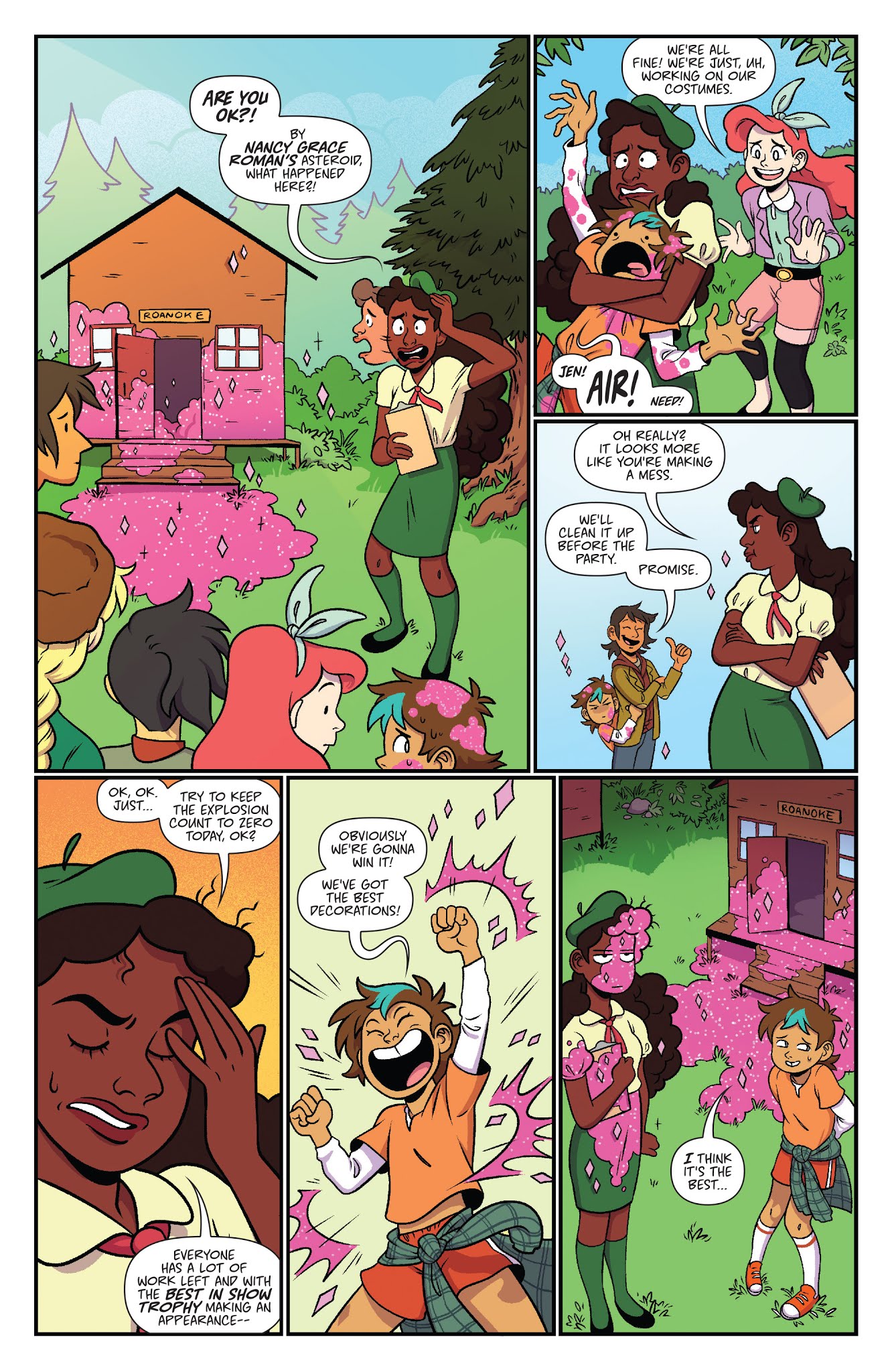 Read online Lumberjanes: A Midsummer Night's Scheme Special comic -  Issue # Full - 7