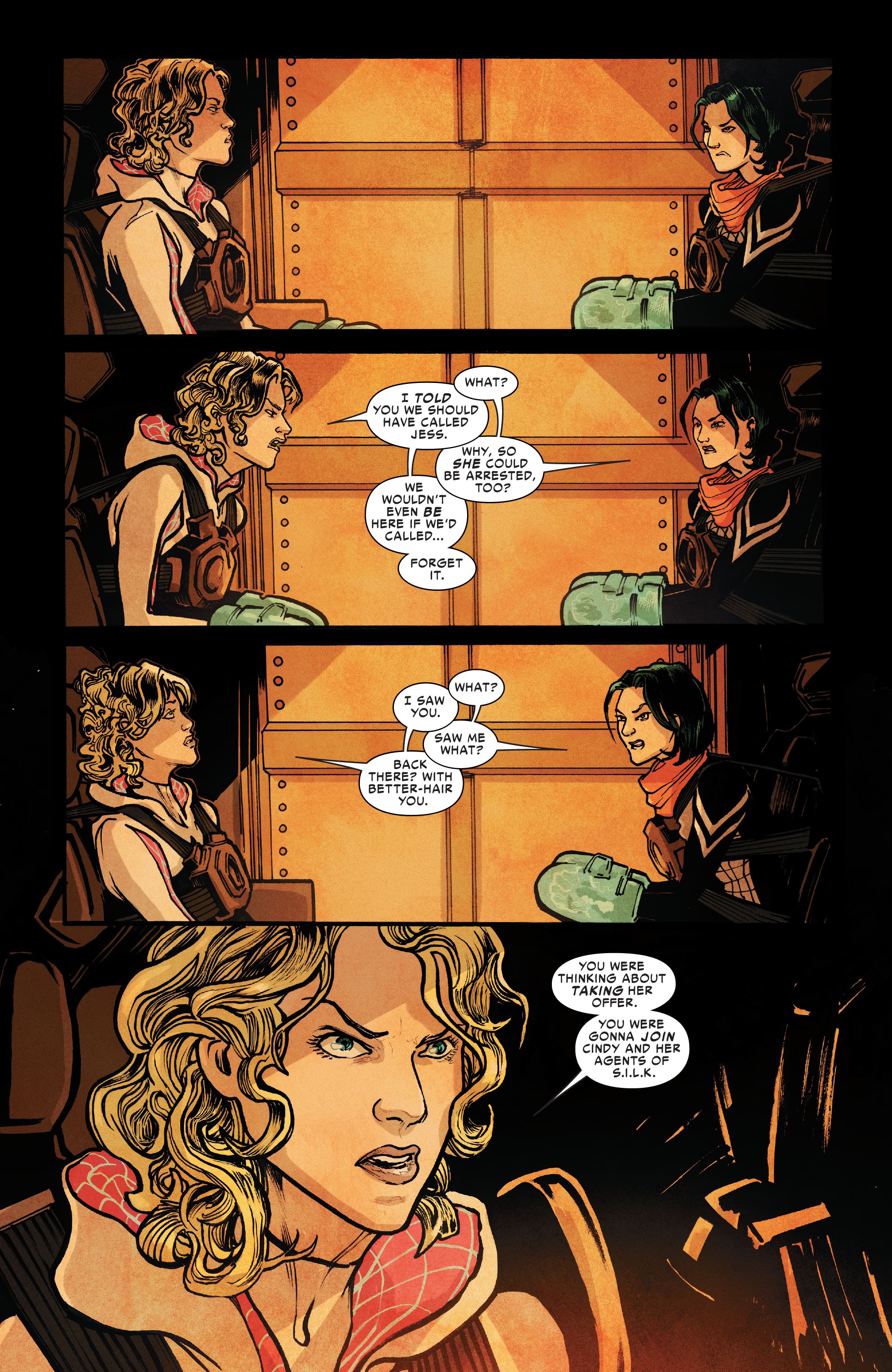Read online Silk: Out of the Spider-Verse comic -  Issue # TPB 2 (Part 3) - 38