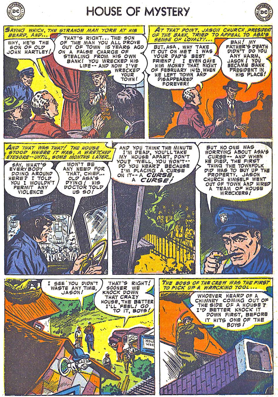 Read online House of Mystery (1951) comic -  Issue #27 - 21
