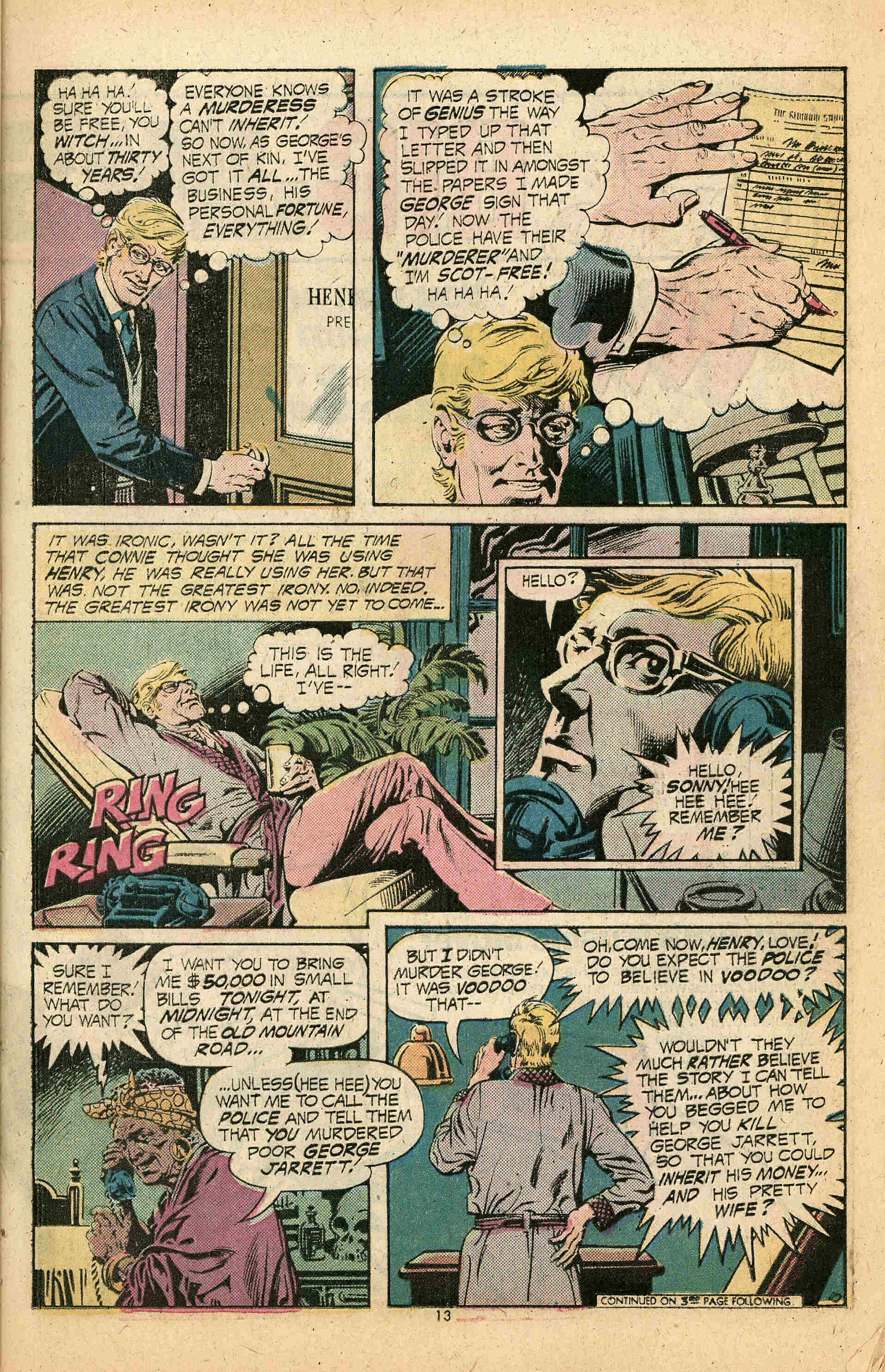 Read online House of Mystery (1951) comic -  Issue #227 - 13