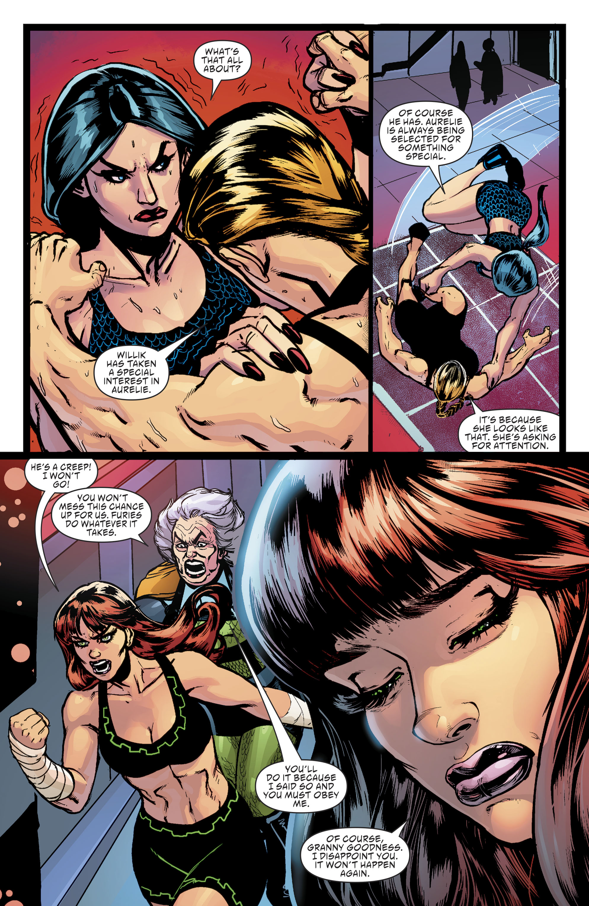 Read online Female Furies comic -  Issue #1 - 17