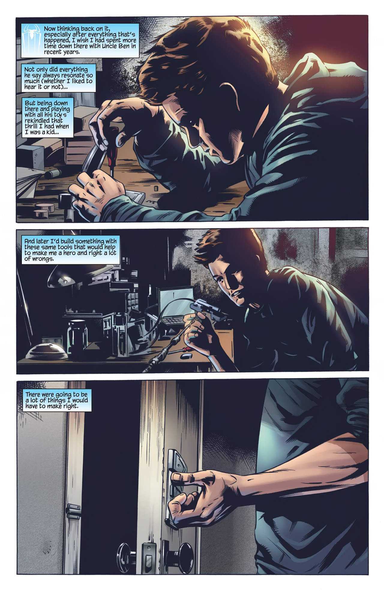 Read online Amazing Spider-Man: The Movie comic -  Issue #1 - 14