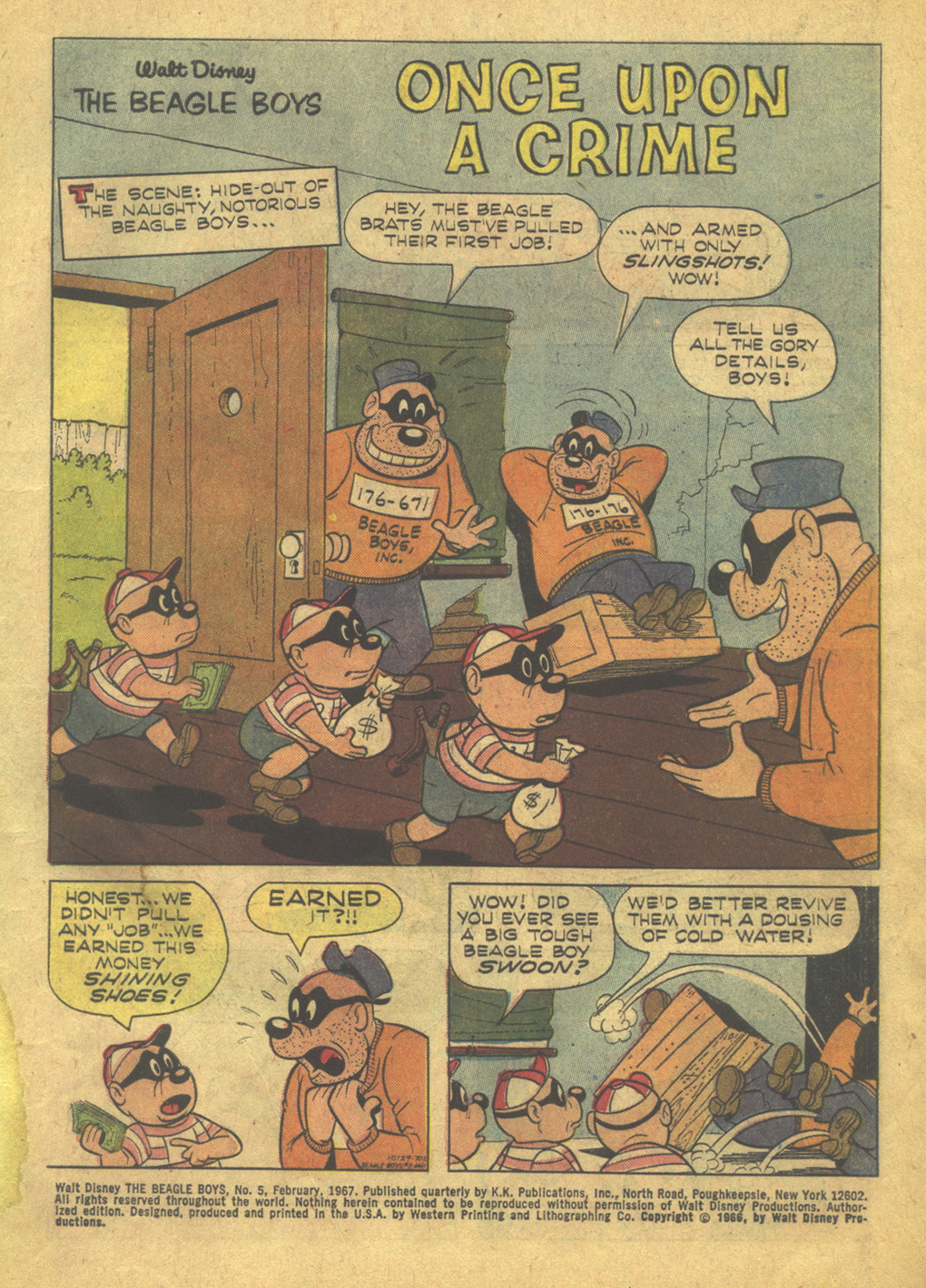 Read online Walt Disney THE BEAGLE BOYS comic -  Issue #5 - 3