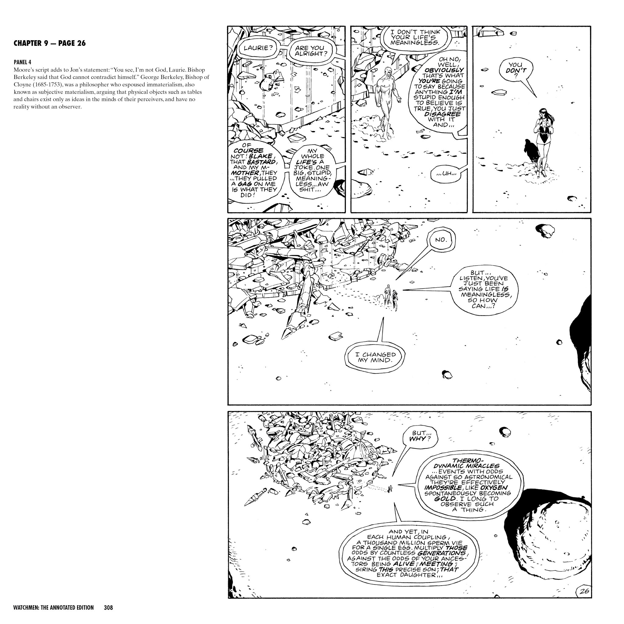 Read online Watchmen: The Annotated Edition comic -  Issue # TPB - 308