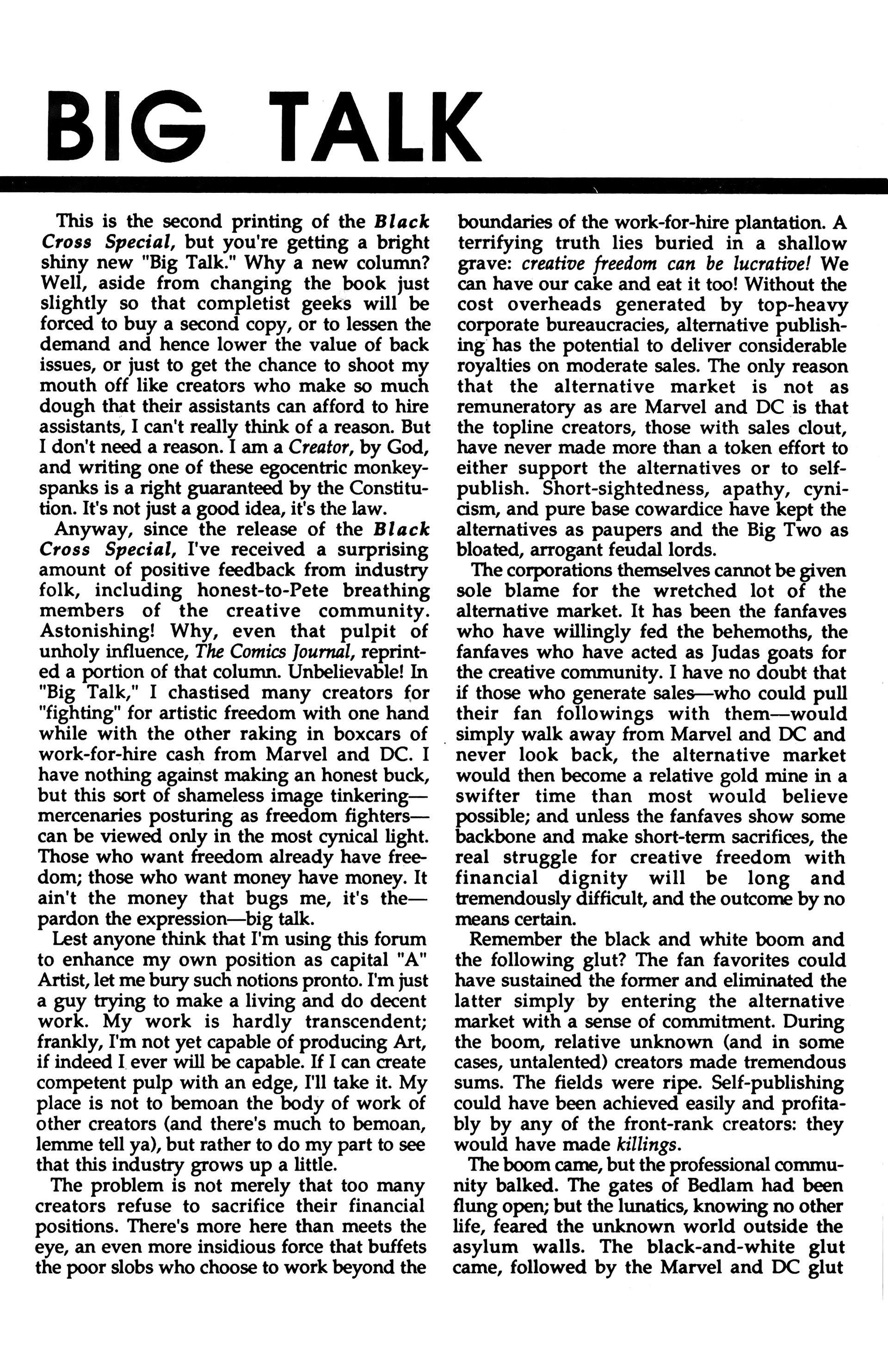 Read online Black Cross Special comic -  Issue # Full - 33