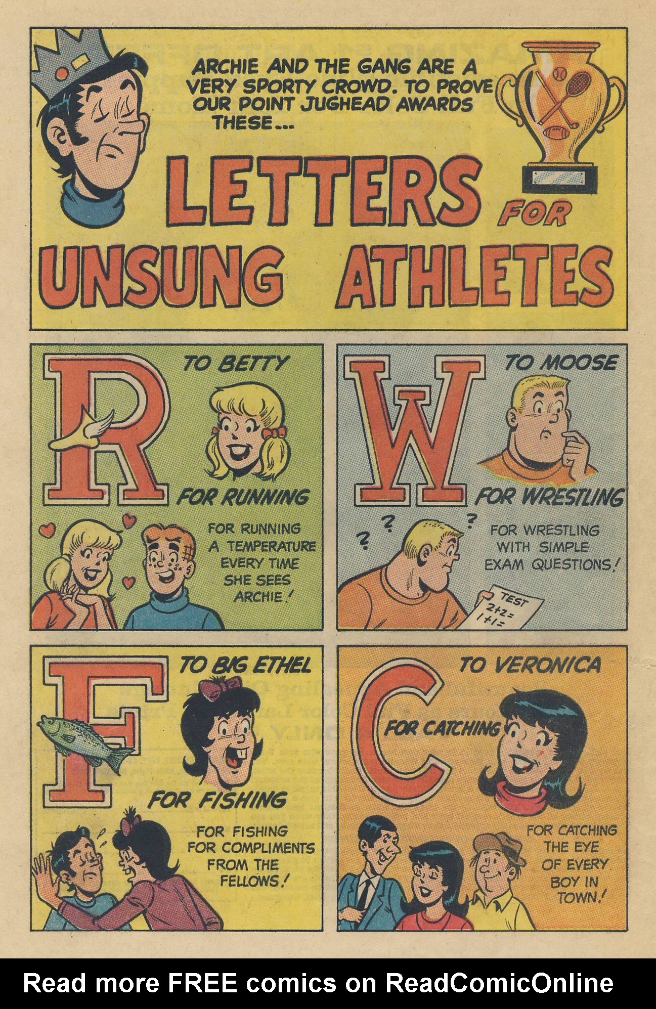 Read online Archie's Joke Book Magazine comic -  Issue #135 - 10