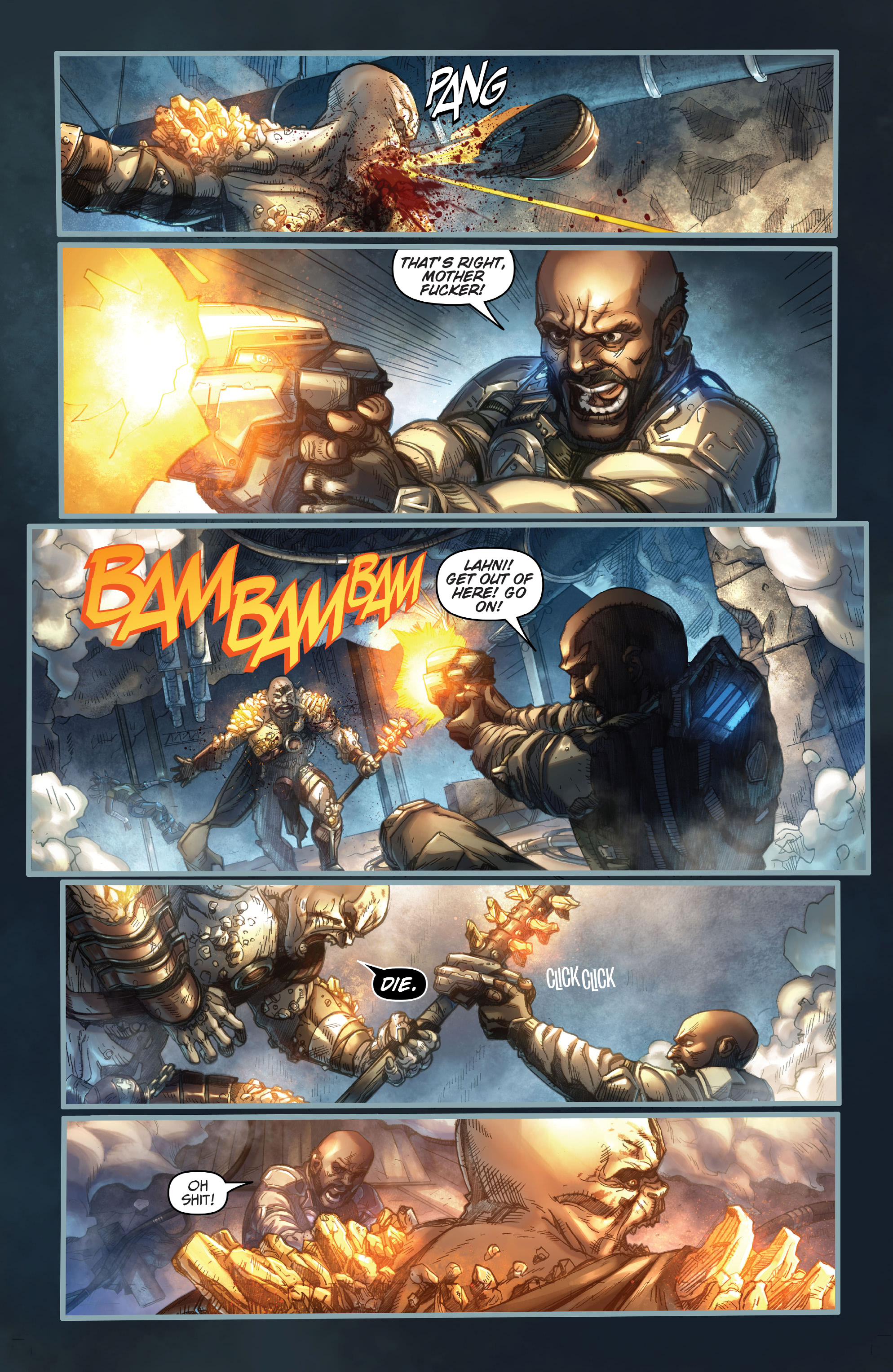 Read online Gears of War: Hivebusters comic -  Issue #5 - 9