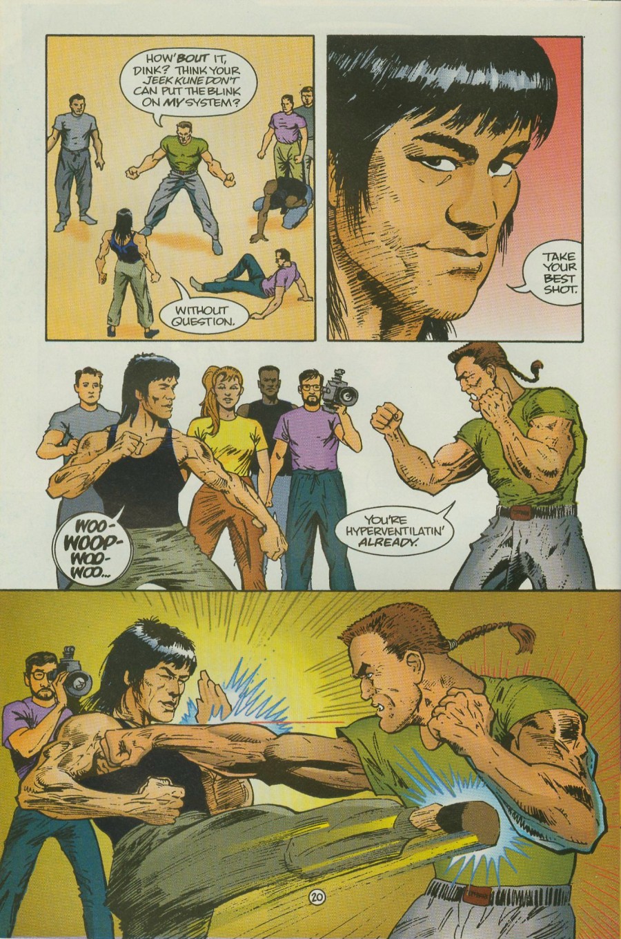 Read online Bruce Lee comic -  Issue #1 - 21