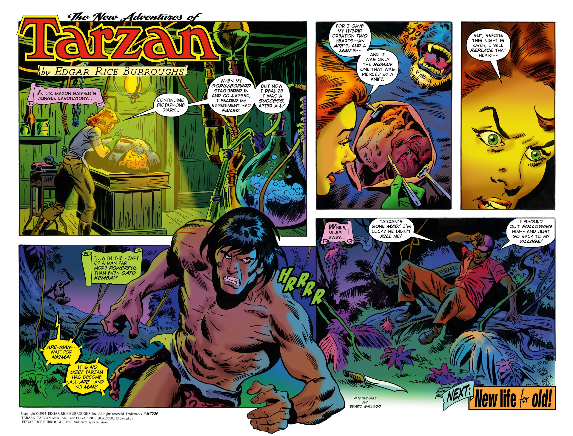 Read online Tarzan: The New Adventures comic -  Issue # TPB - 94