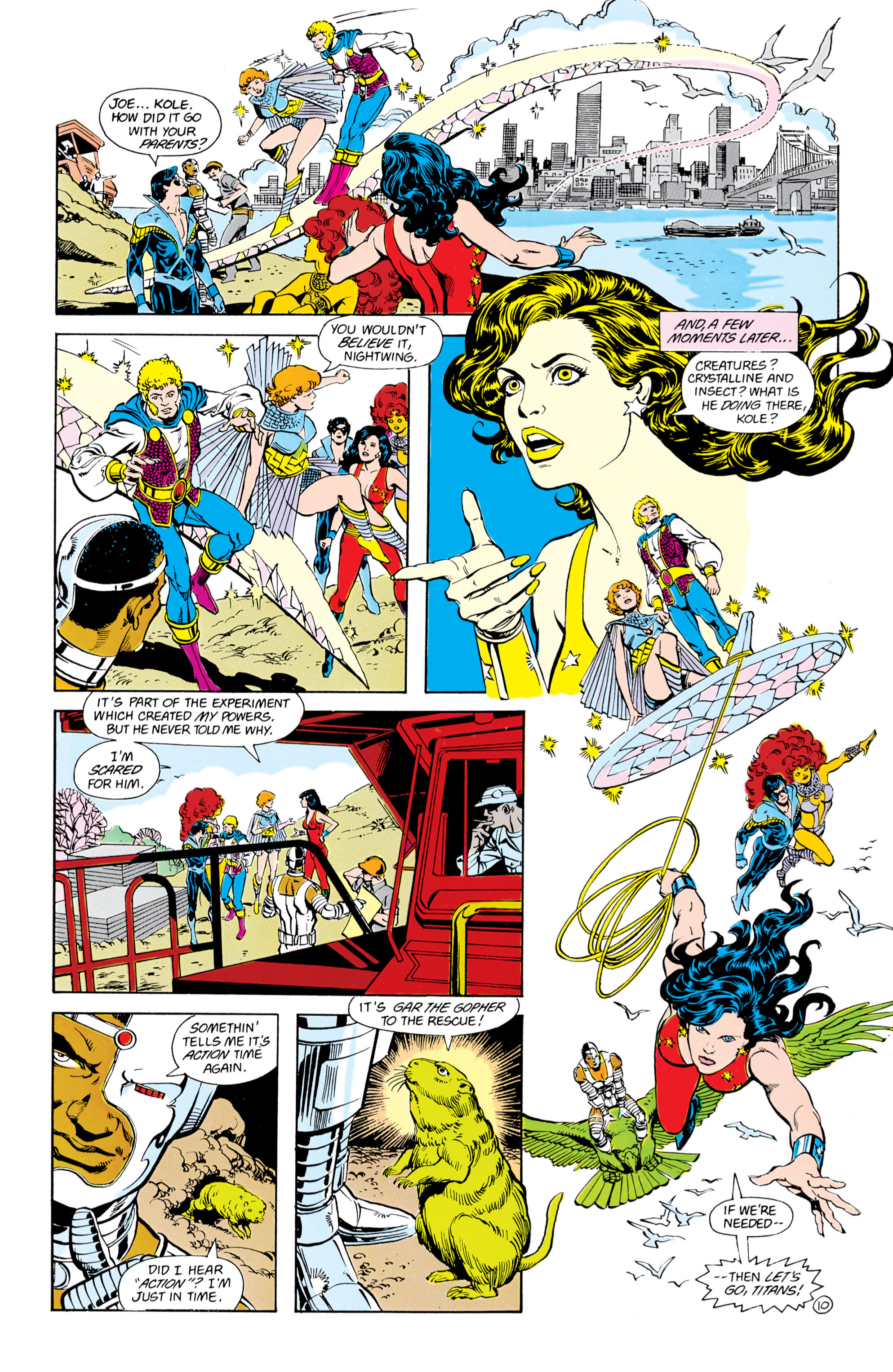 Read online The New Teen Titans (1984) comic -  Issue #11 - 11