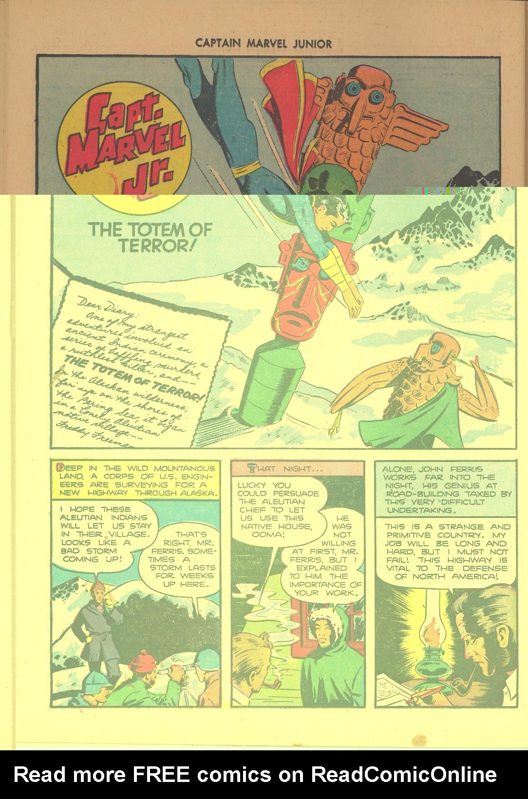 Read online Captain Marvel, Jr. comic -  Issue #26 - 27