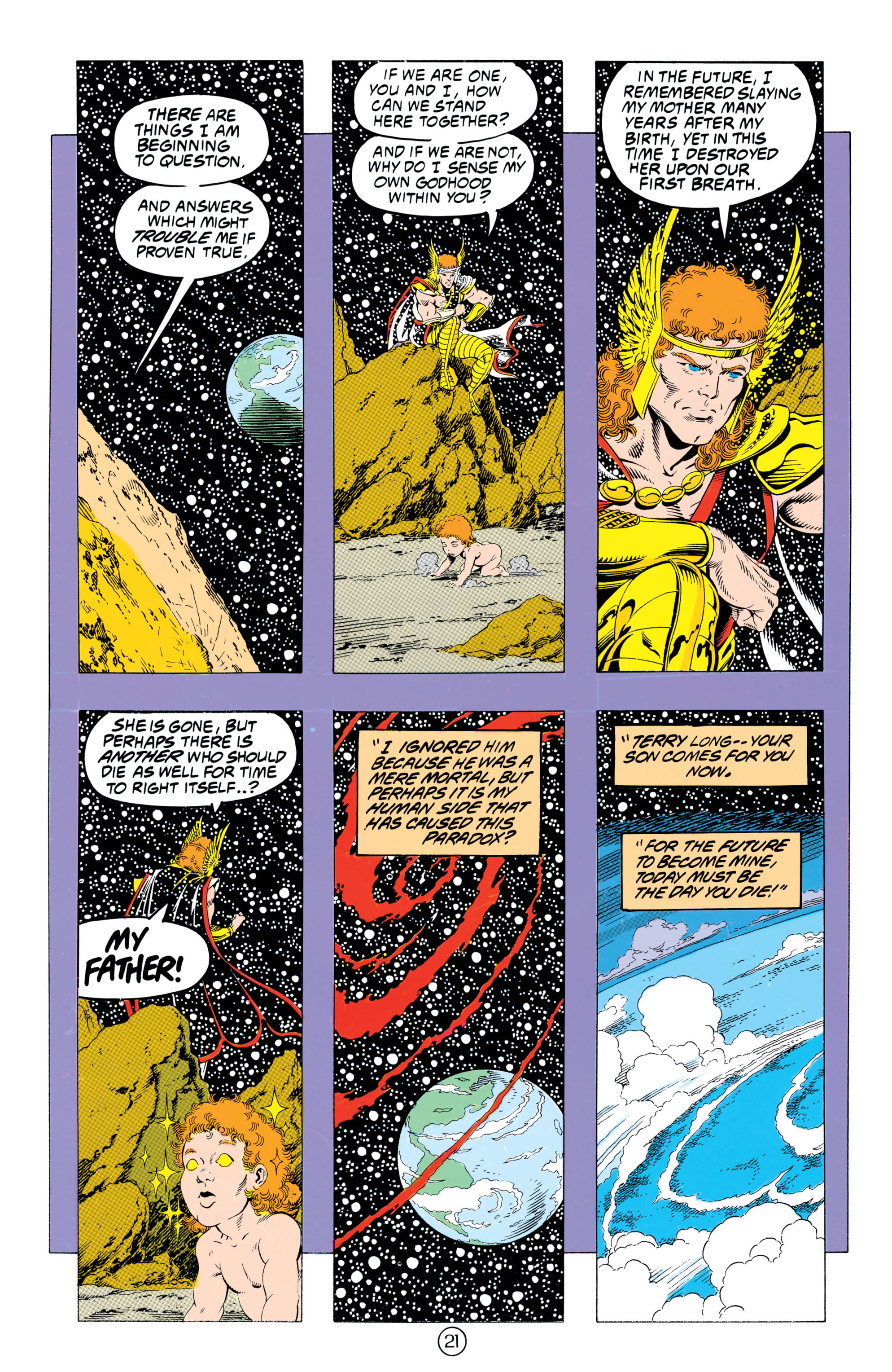 Read online The New Titans (1988) comic -  Issue #91 - 22