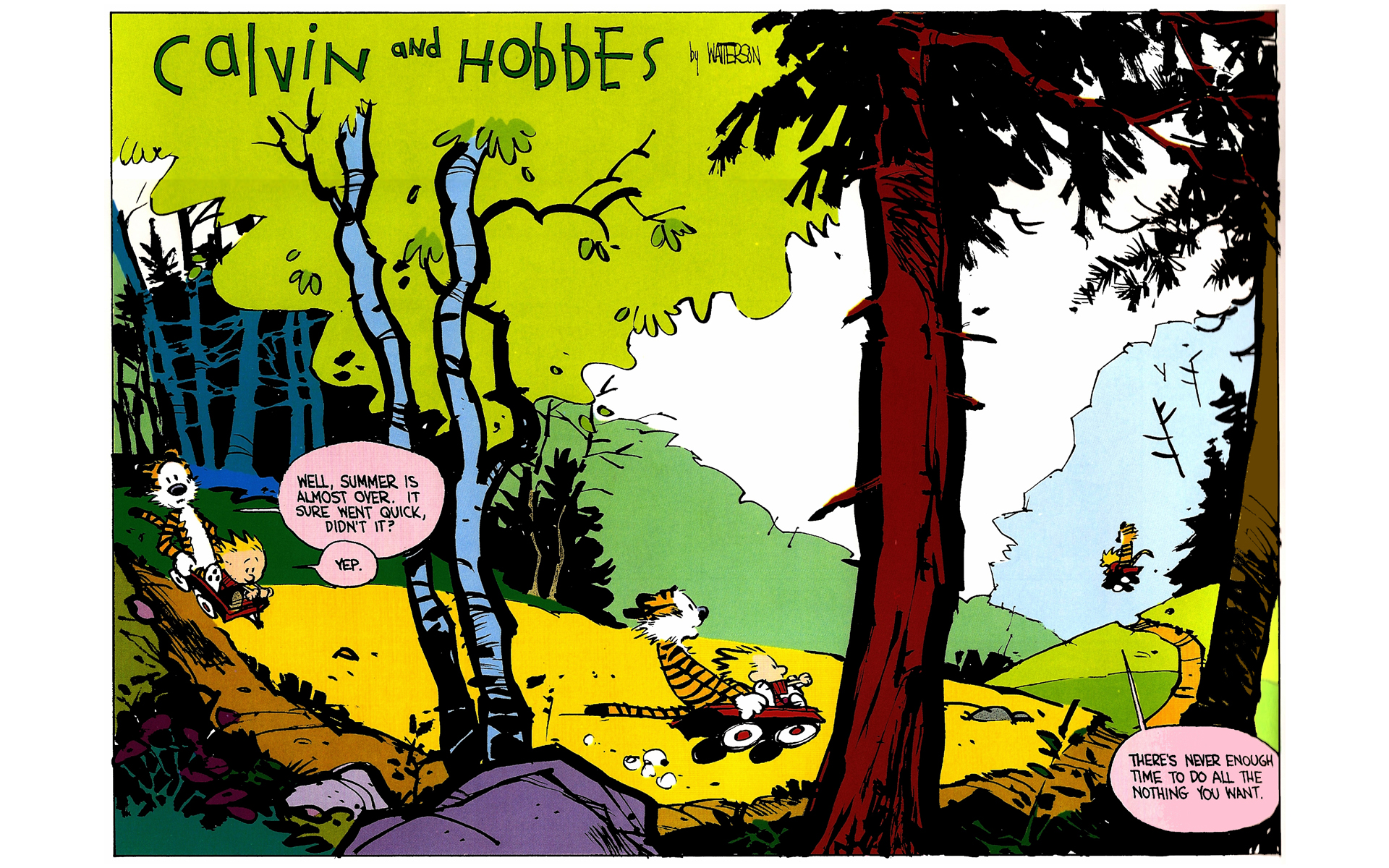 Read online Calvin and Hobbes comic -  Issue #4 - 112