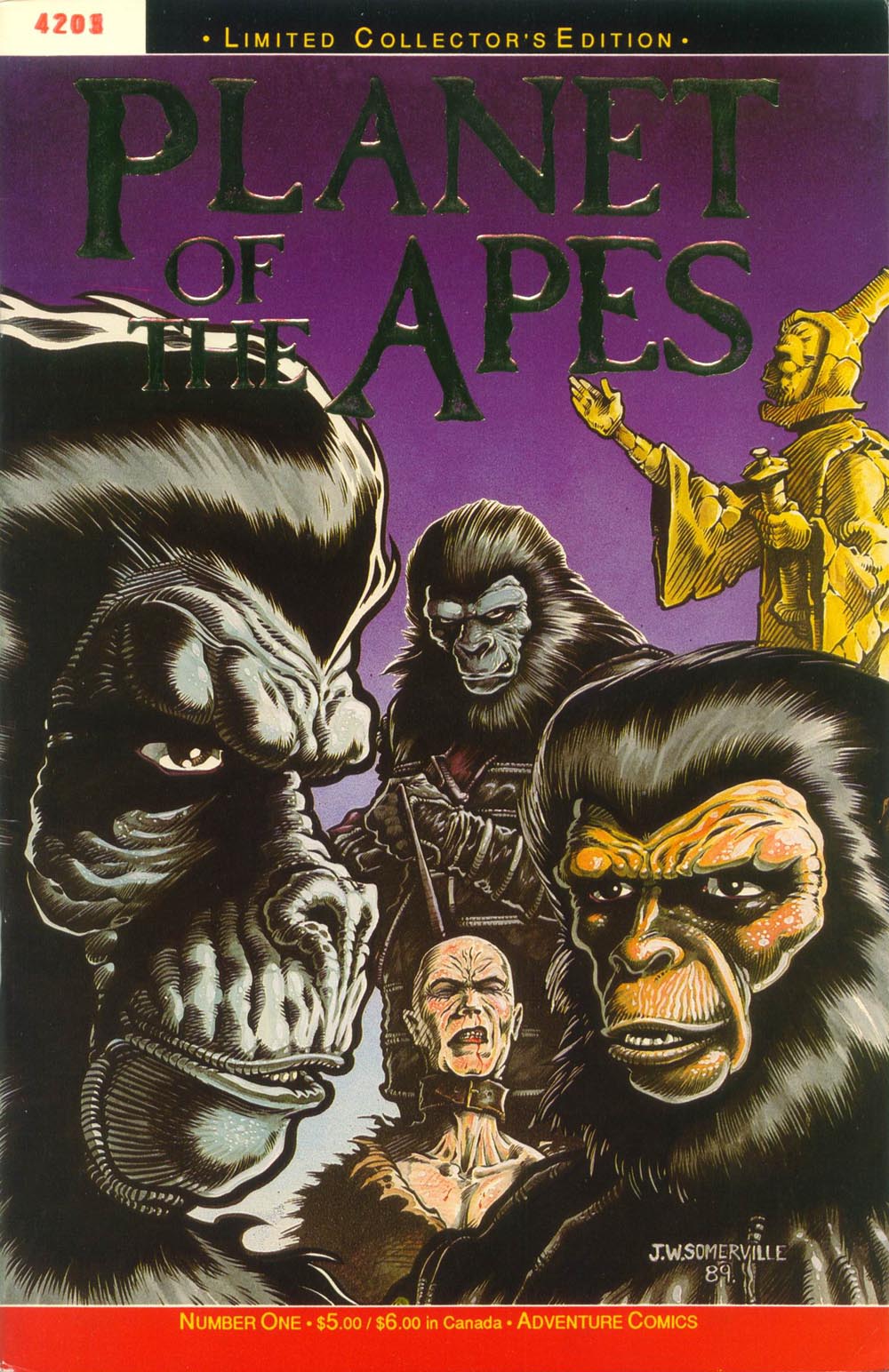 Read online Planet of the Apes (1990) comic -  Issue #1 - 2