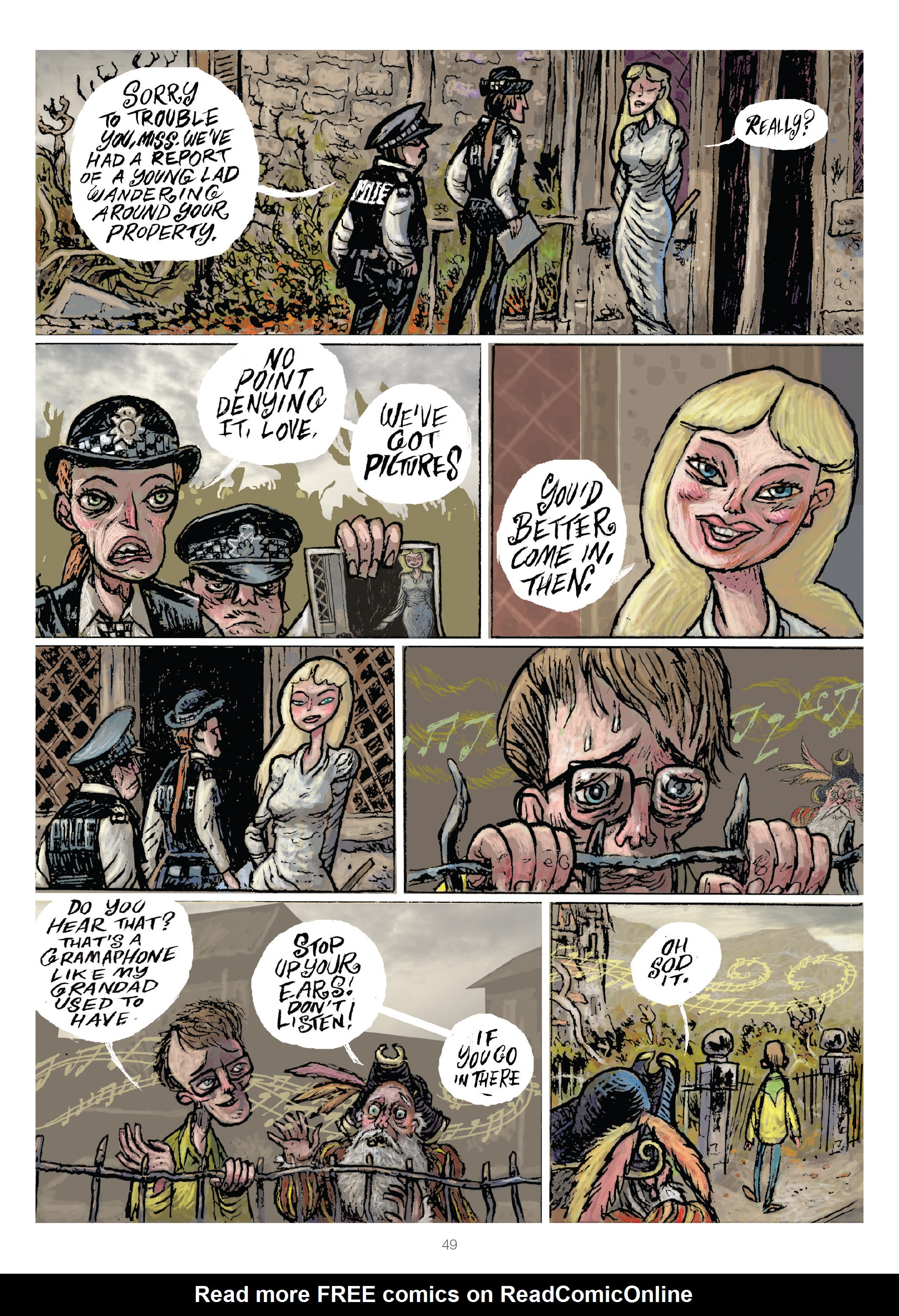 Read online Meanwhile... comic -  Issue #4 - 49