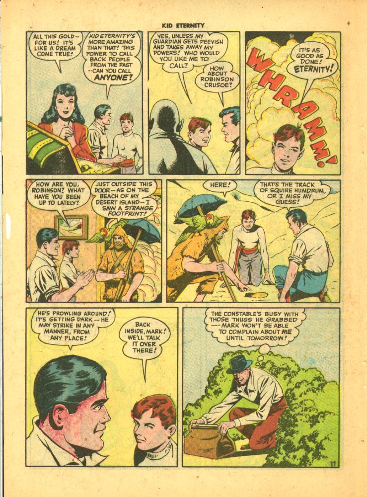 Read online Kid Eternity (1946) comic -  Issue #4 - 46