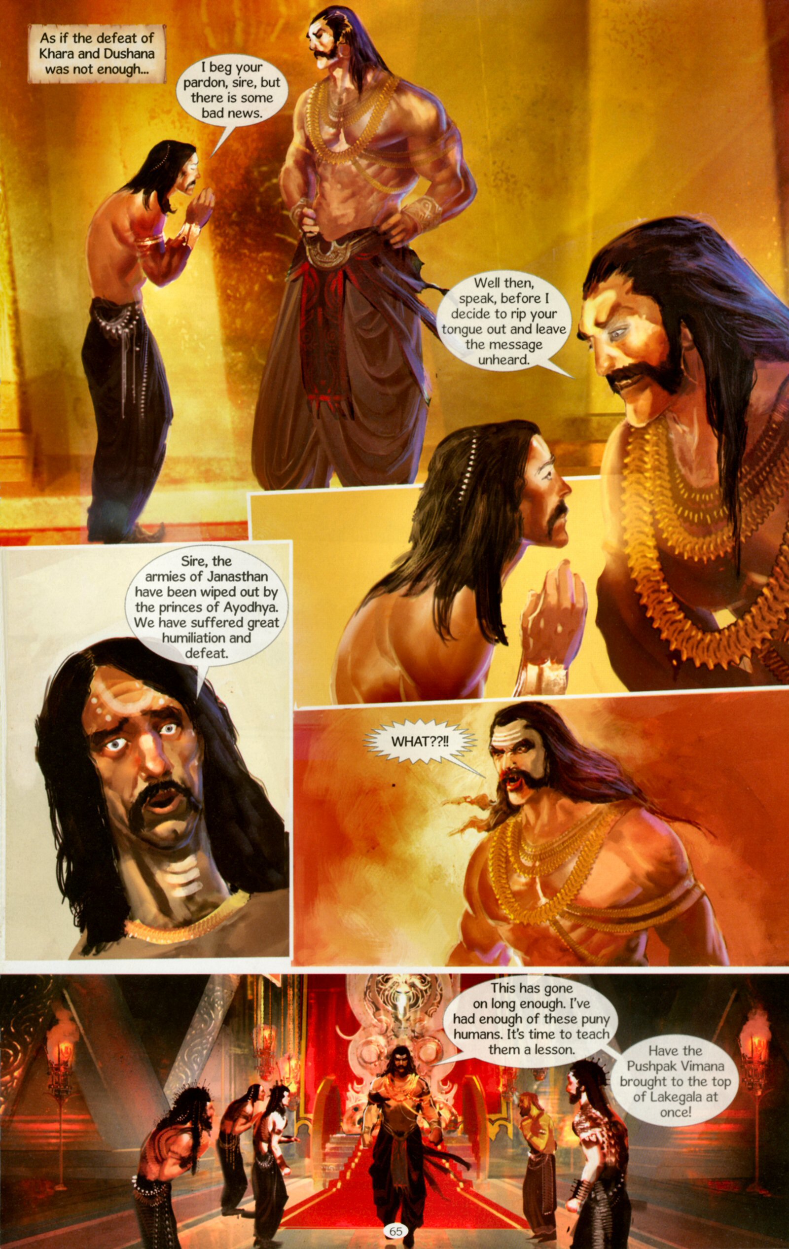 Read online Ravana: Roar of the Demon King comic -  Issue # Full - 68
