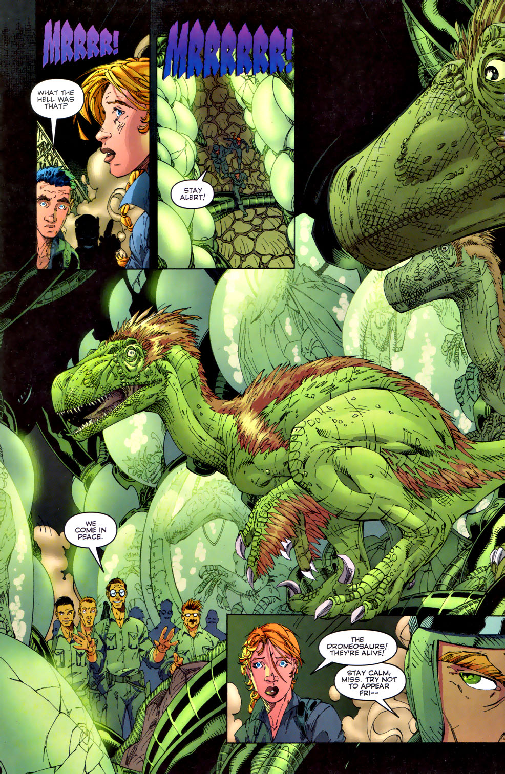Read online Extinction Event comic -  Issue #2 - 11
