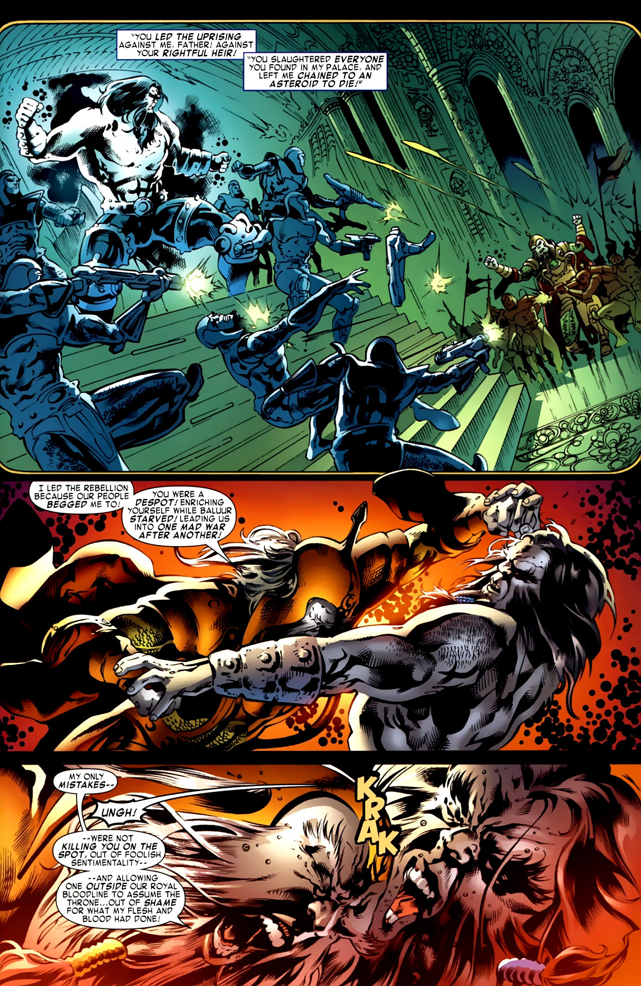 War of Kings: Warriors Issue #1 #1 - English 29