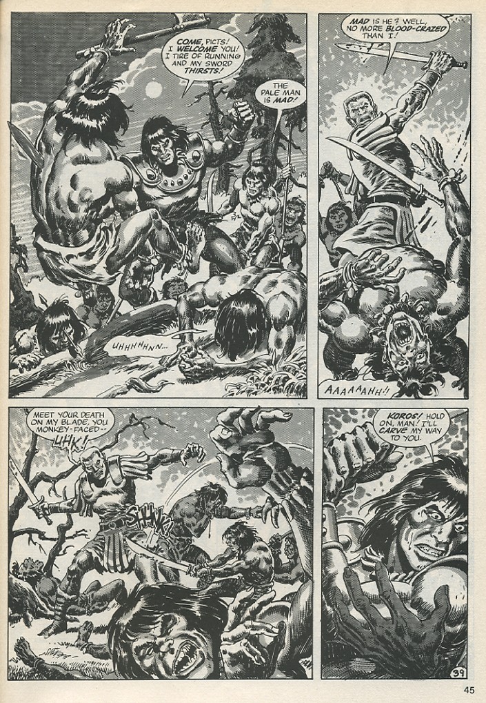 Read online The Savage Sword Of Conan comic -  Issue #135 - 43