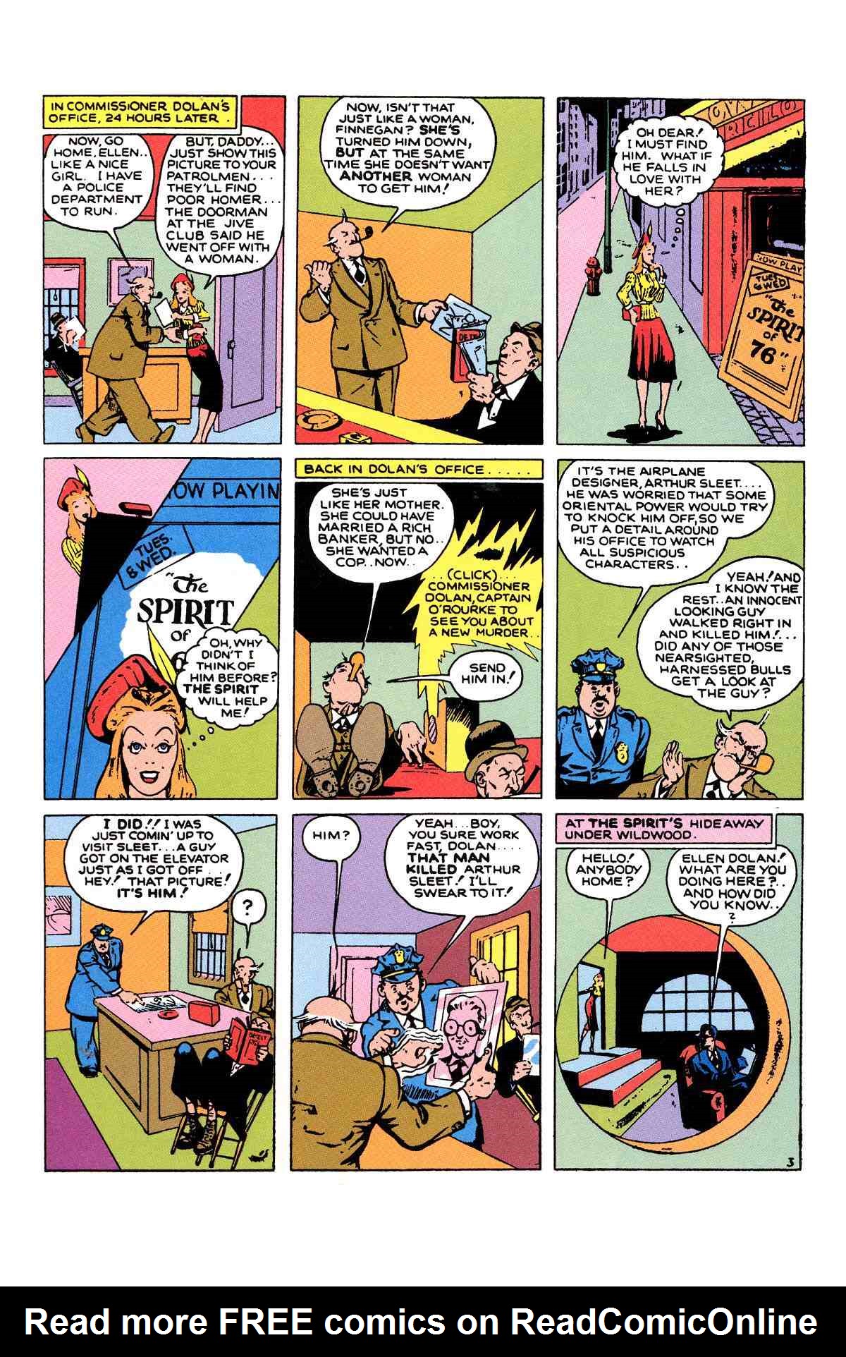 Read online Will Eisner's The Spirit Archives comic -  Issue # TPB 1 (Part 2) - 23