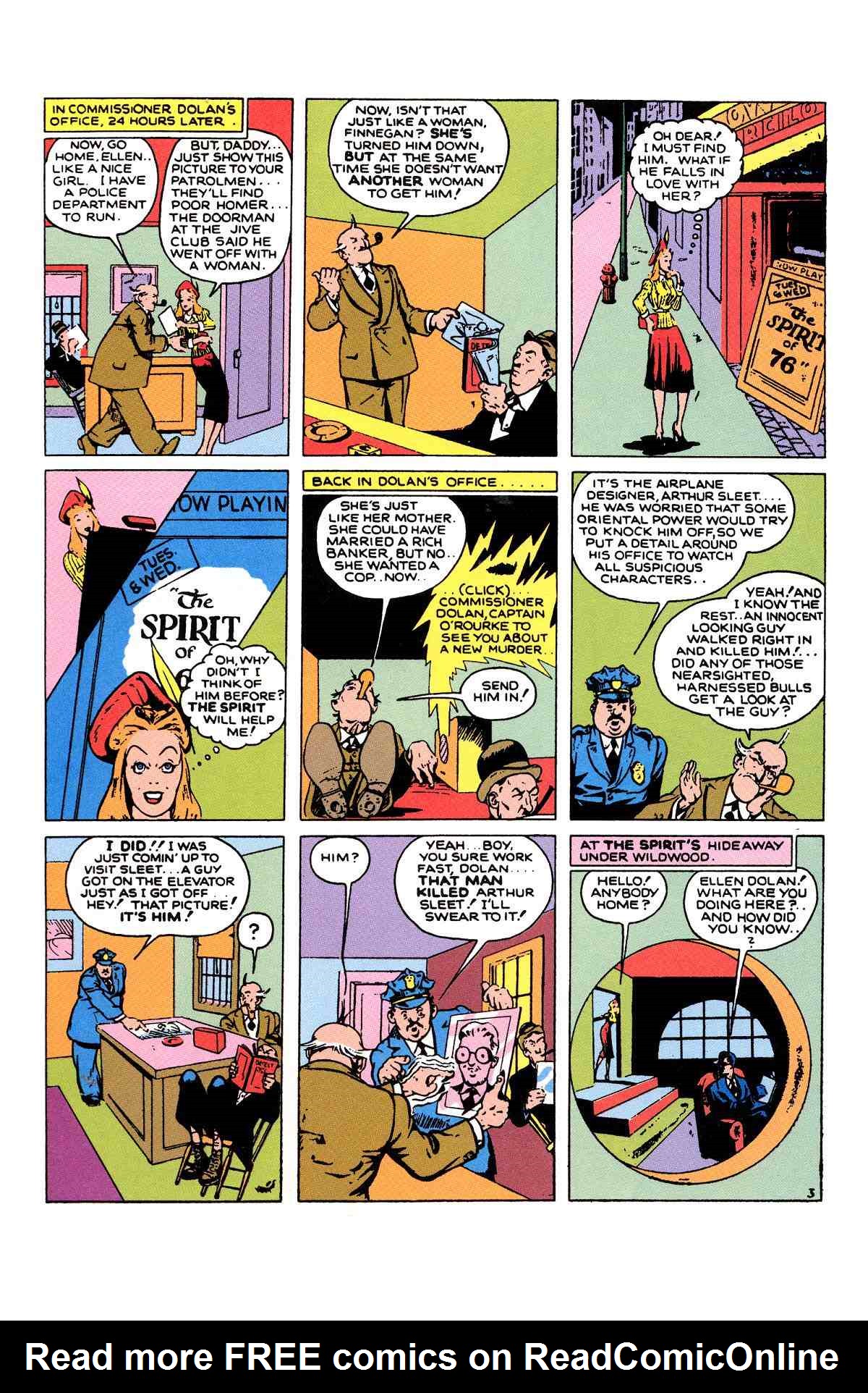 Read online Will Eisner's The Spirit Archives comic -  Issue # TPB 1 (Part 2) - 23