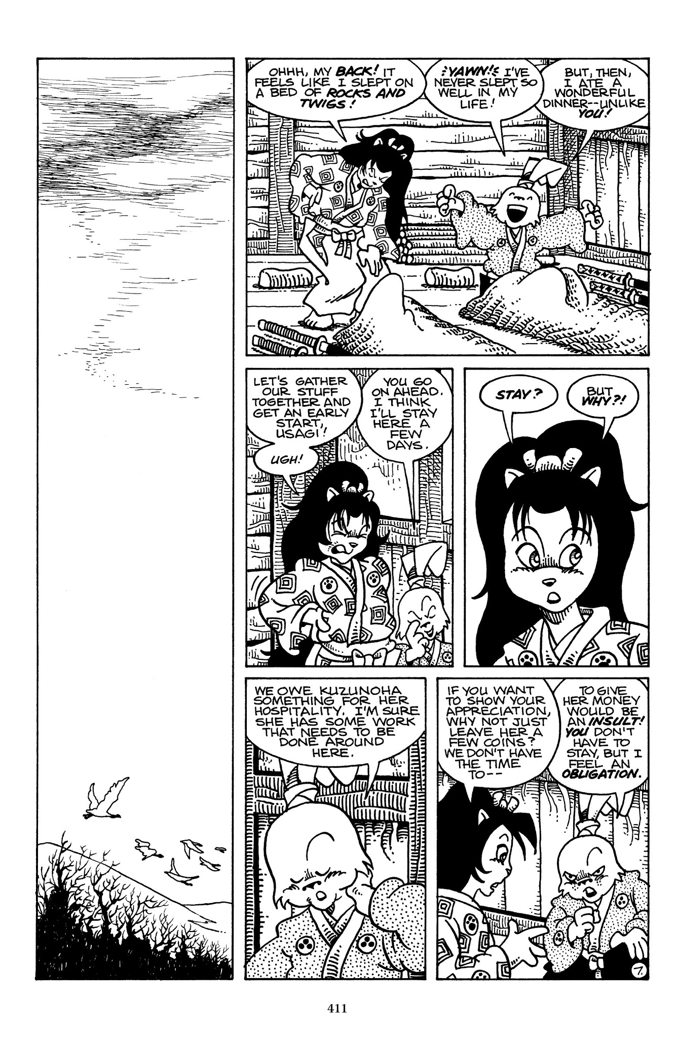 Read online The Usagi Yojimbo Saga comic -  Issue # TPB 5 - 405