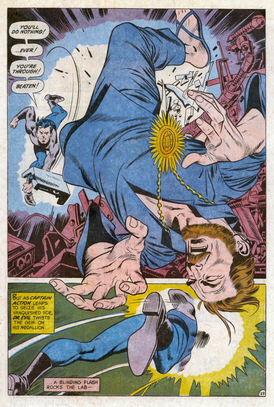 Read online Captain Action comic -  Issue #3 - 31