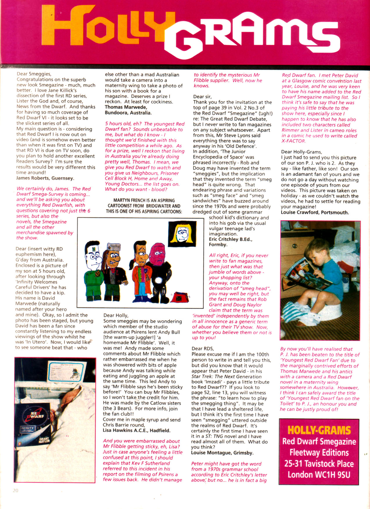 Read online Red Dwarf Smegazine (1993) comic -  Issue #6 - 20