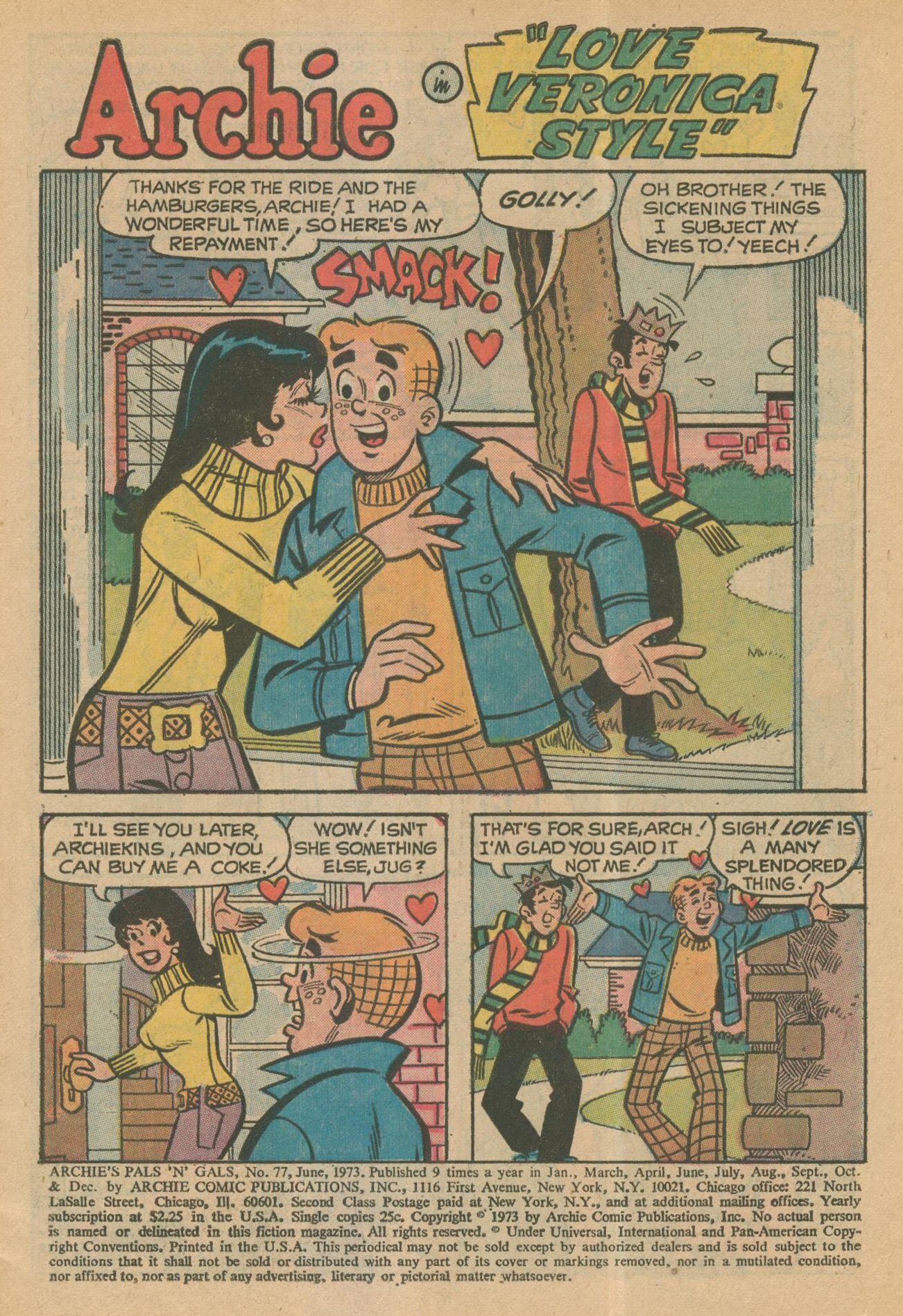 Read online Archie's Pals 'N' Gals (1952) comic -  Issue #77 - 3
