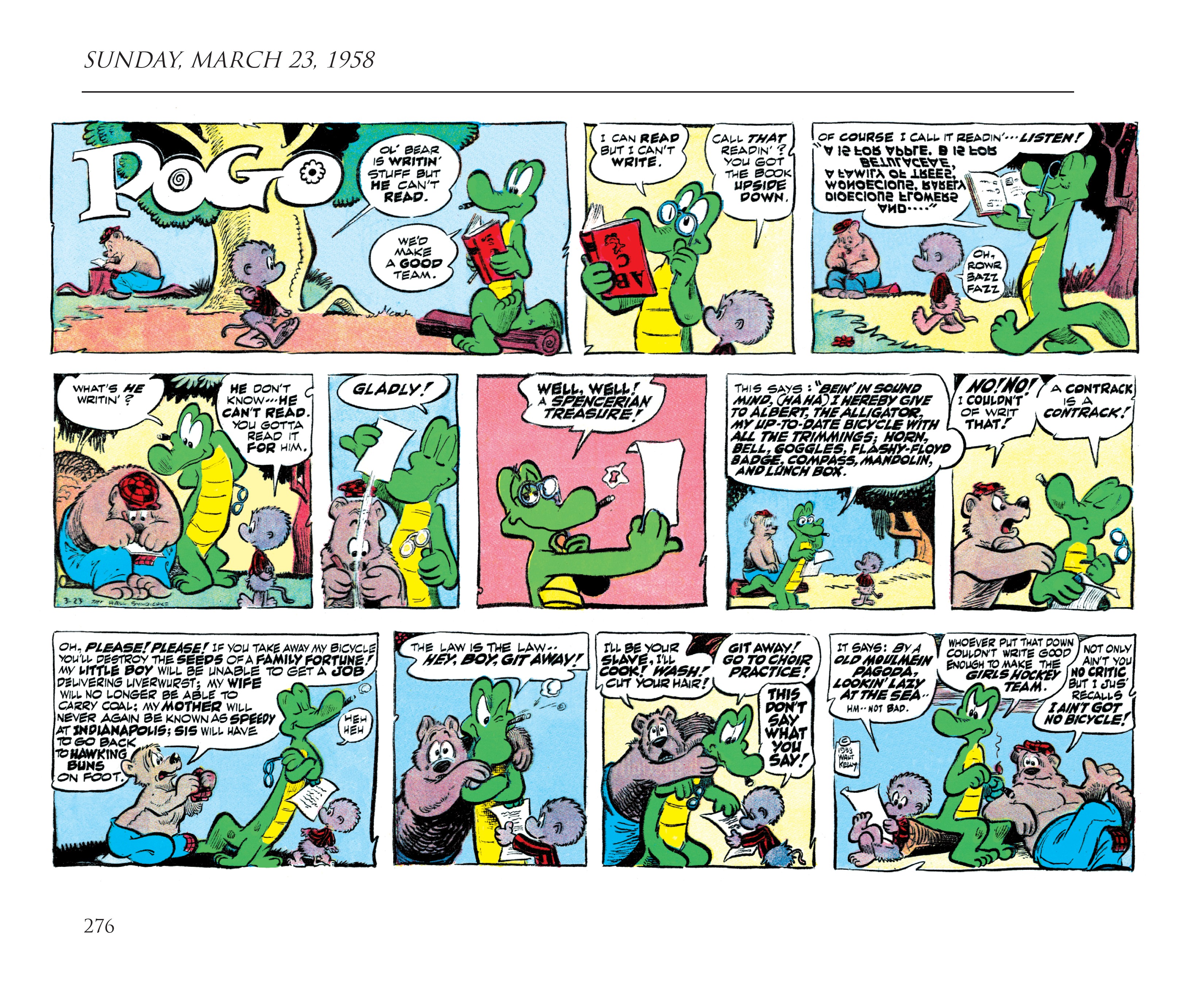 Read online Pogo by Walt Kelly: The Complete Syndicated Comic Strips comic -  Issue # TPB 5 (Part 3) - 85