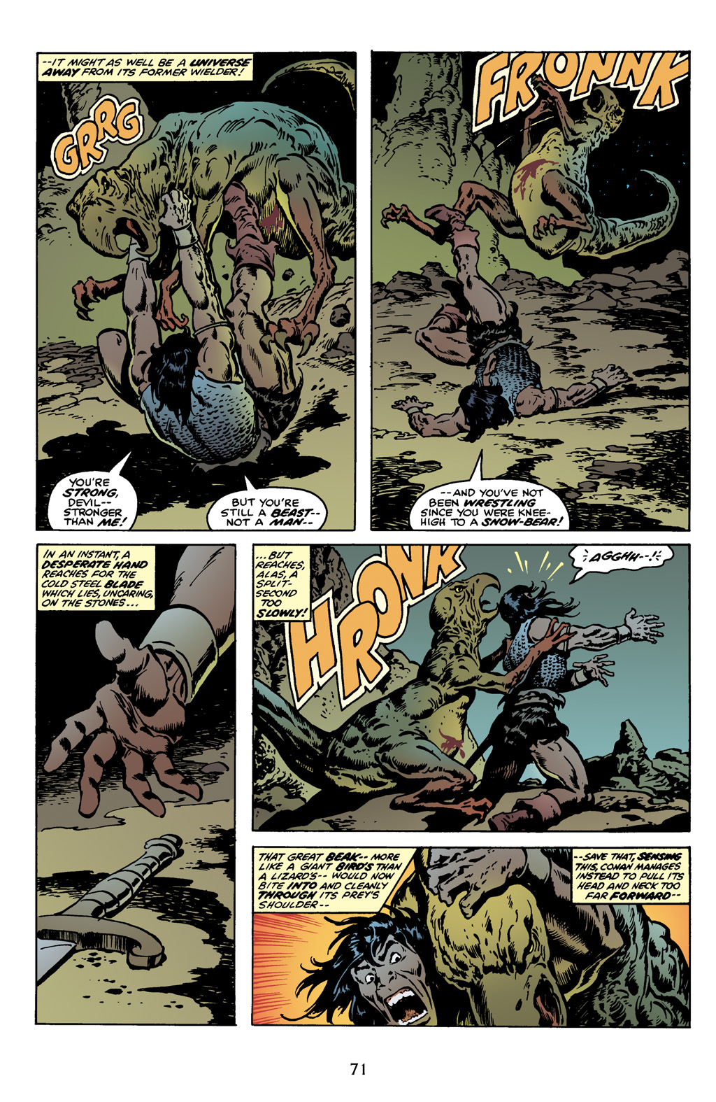 Read online The Chronicles of Conan comic -  Issue # TPB 12 (Part 1) - 72