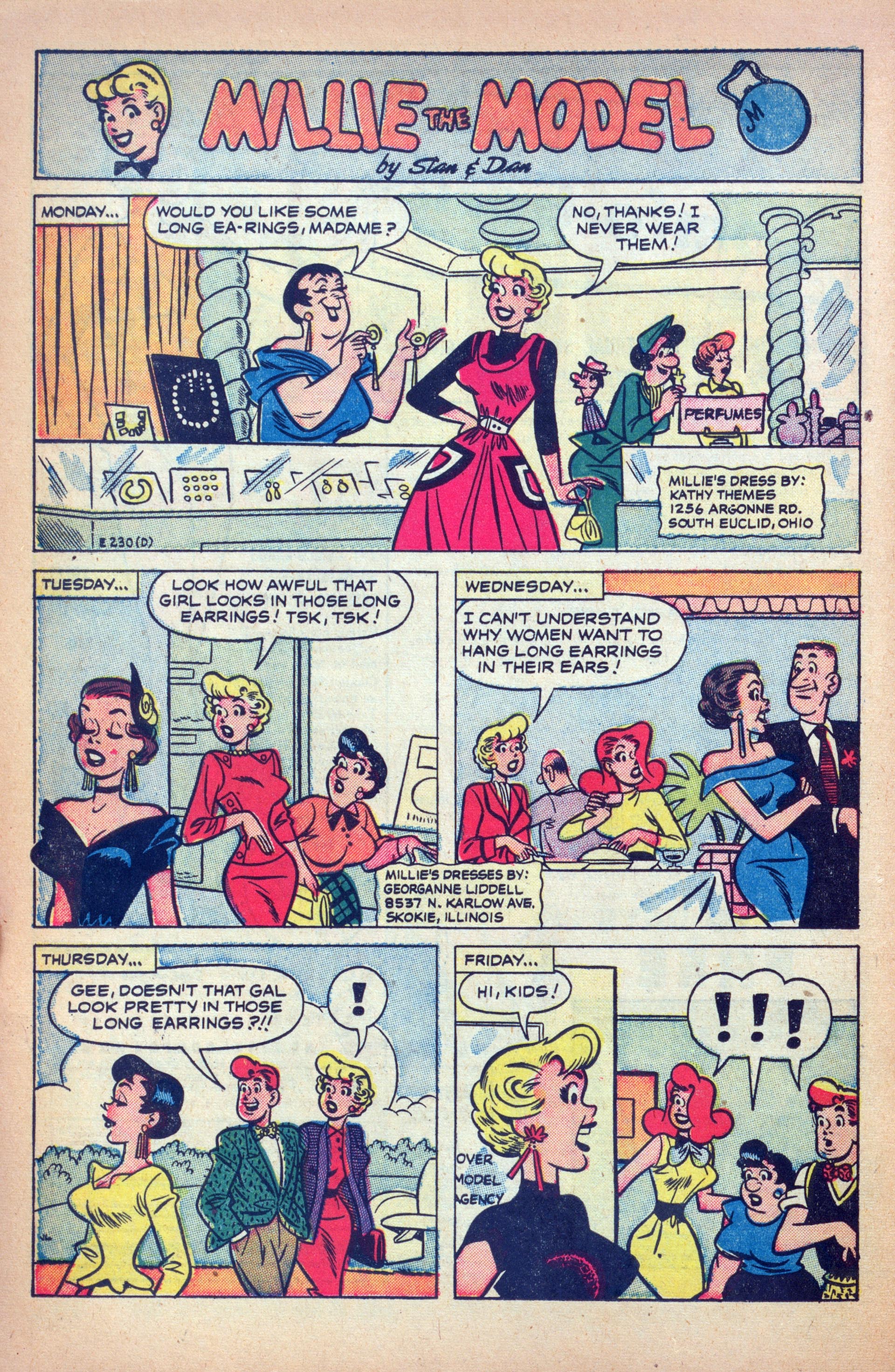 Read online Millie the Model comic -  Issue #55 - 26