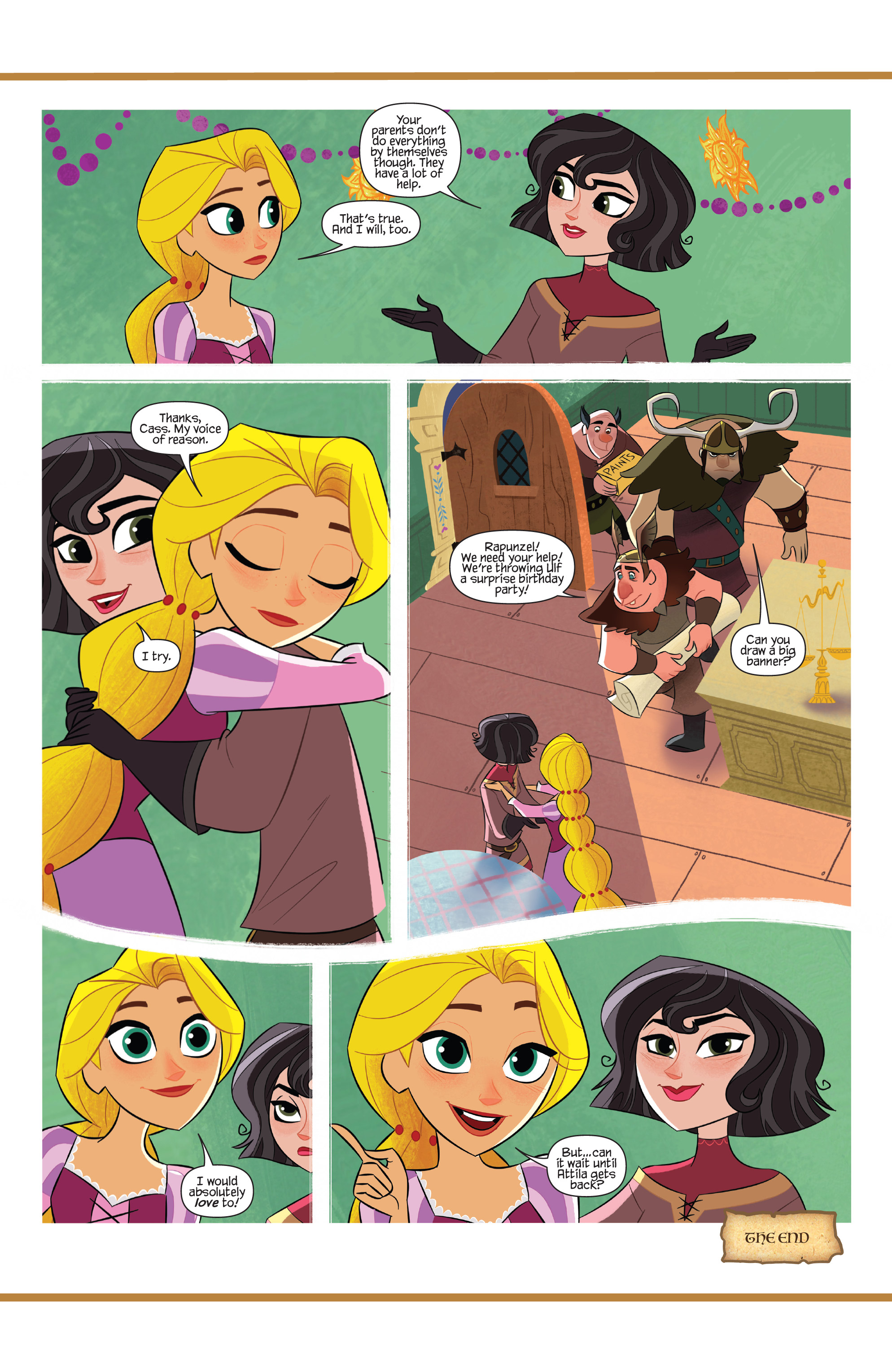 Read online Tangled: The Series: Hair It Is comic -  Issue # Full - 26