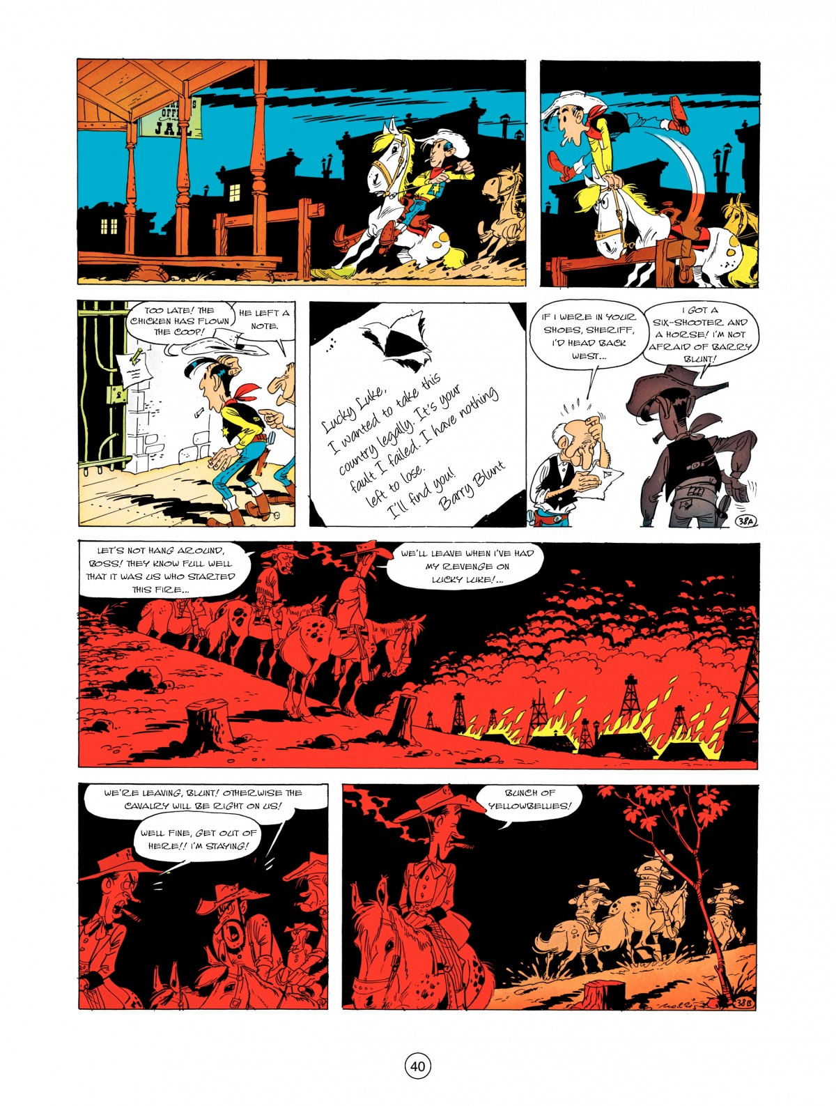 Read online A Lucky Luke Adventure comic -  Issue #5 - 42