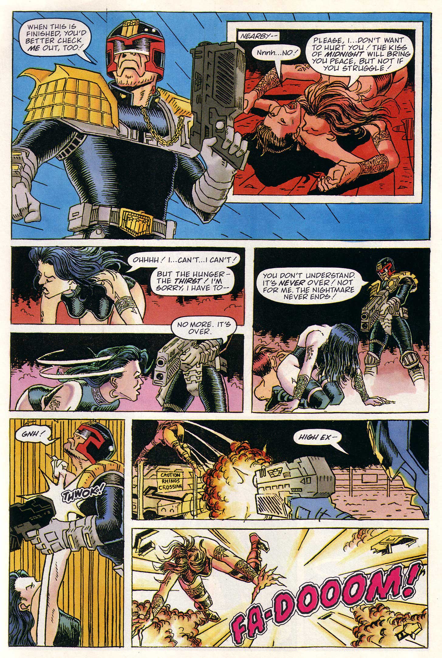 Read online Judge Dredd Lawman of the Future comic -  Issue #16 - 10
