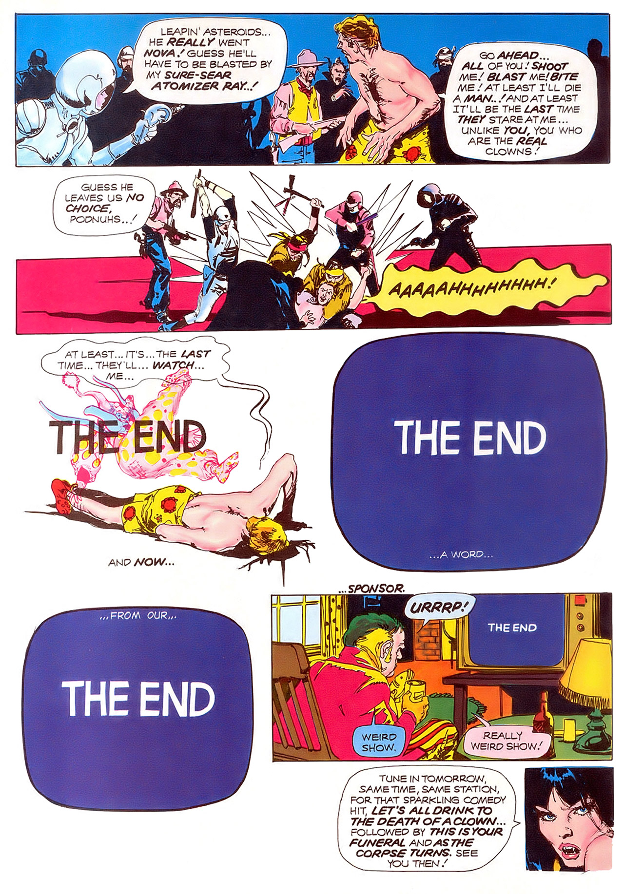 Read online Vampirella (1969) comic -  Issue #34 - 38