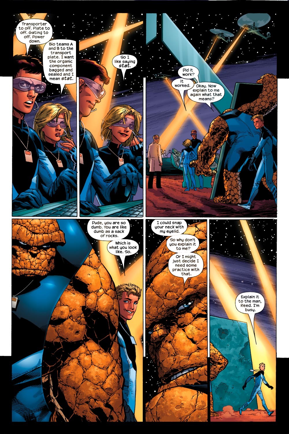 Read online Ultimate Fantastic Four (2004) comic -  Issue #13 - 7