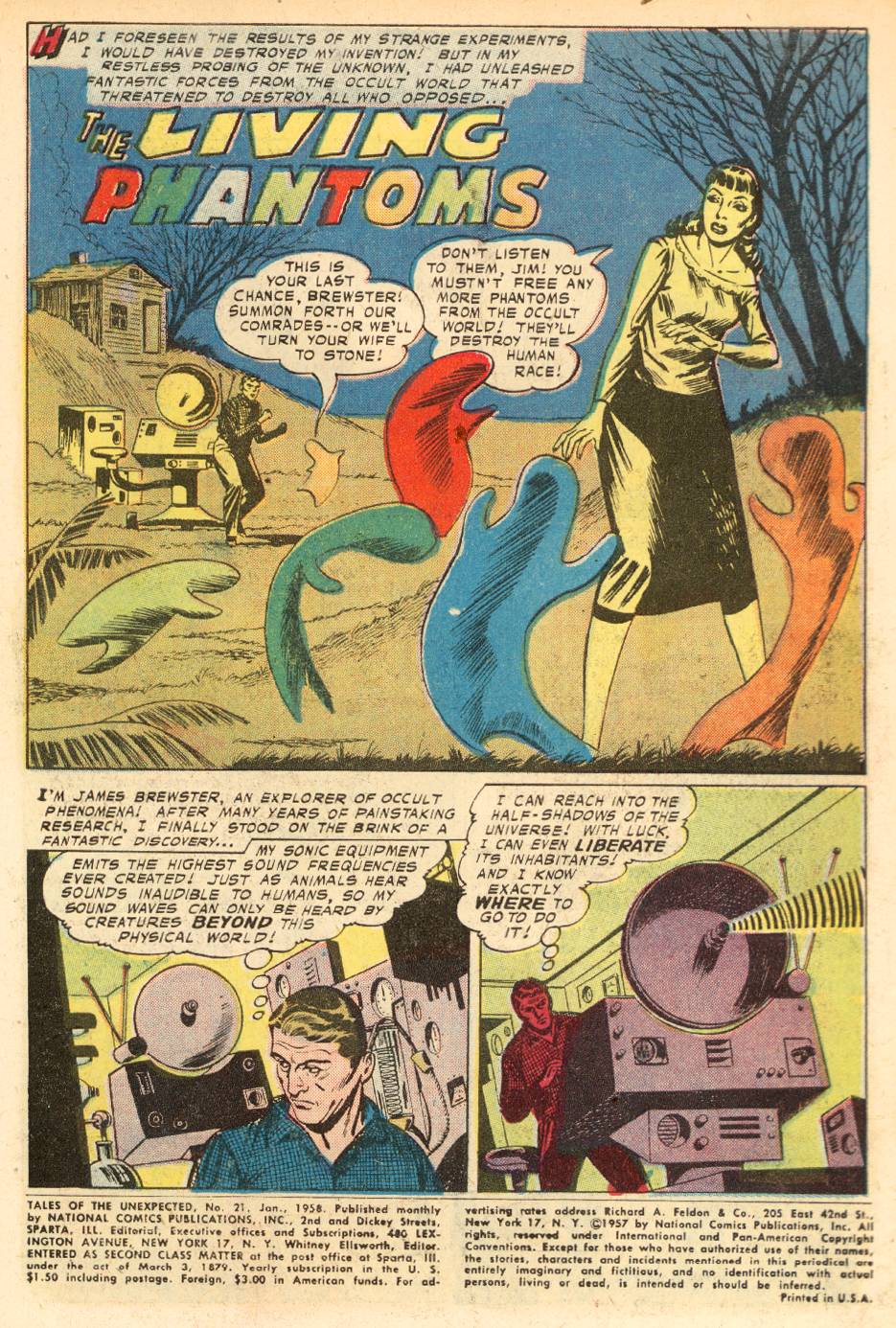 Read online Tales of the Unexpected comic -  Issue #21 - 3