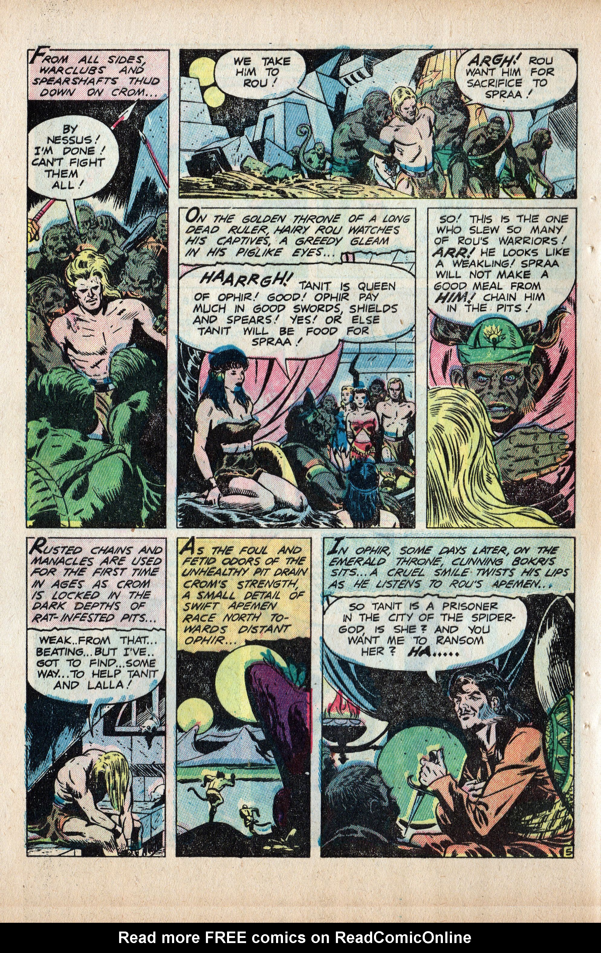 Read online Crom the Barbarian Collection comic -  Issue #1 - 19