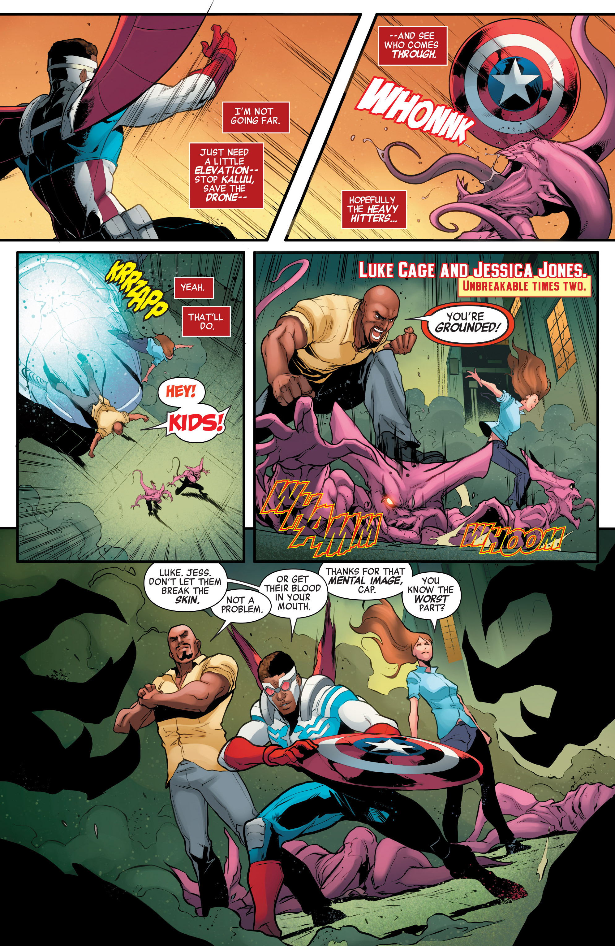 Read online Captain America and the Mighty Avengers comic -  Issue #7 - 15