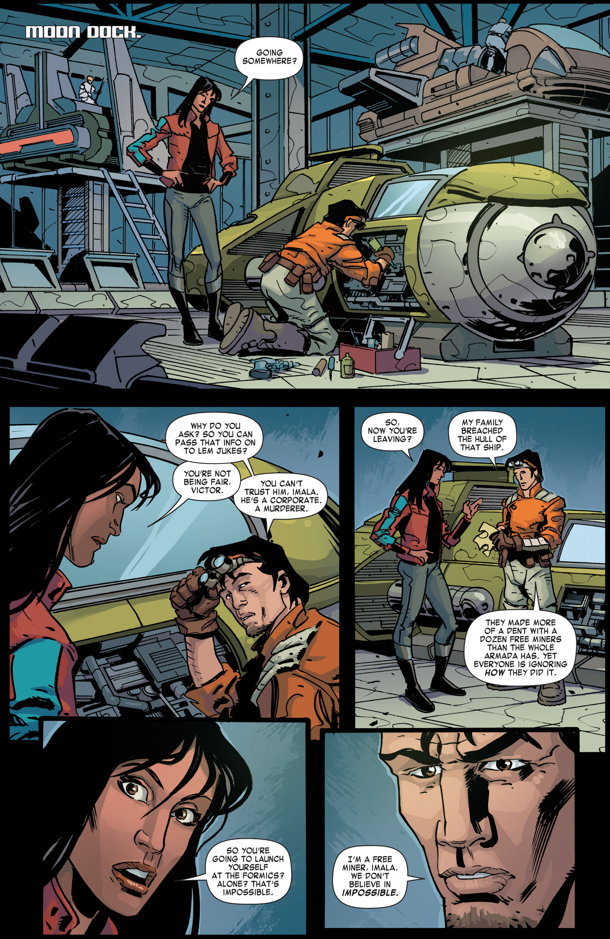 Read online Formic Wars: Burning Earth comic -  Issue #6 - 10